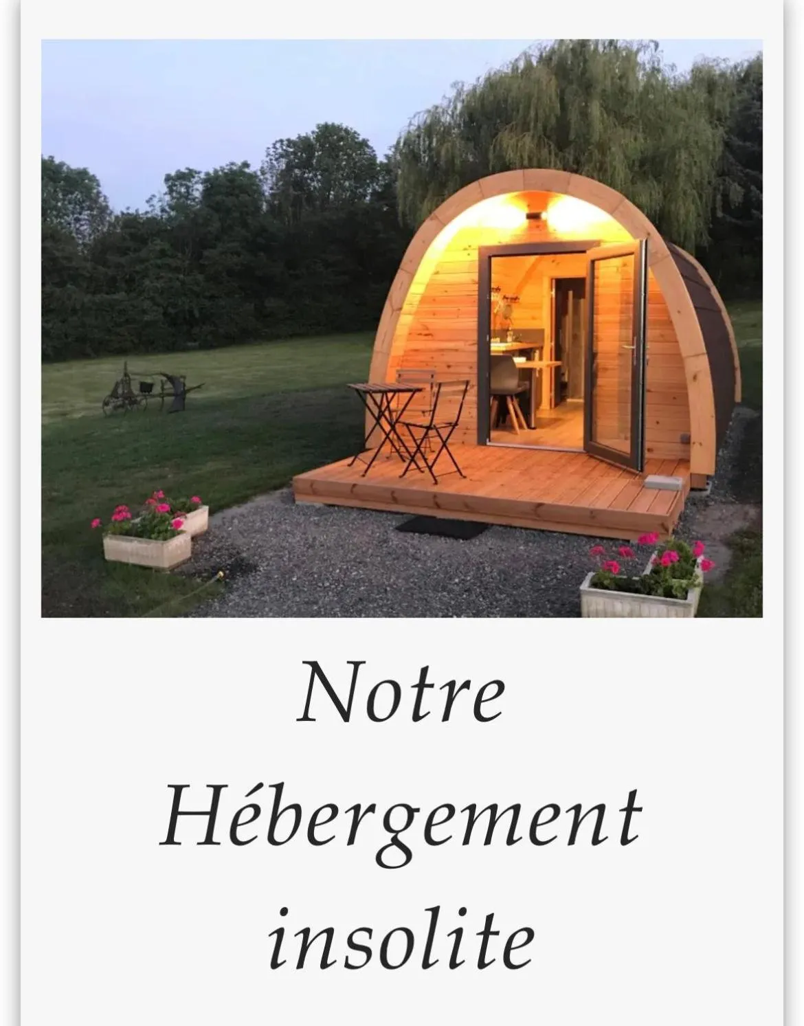 Garden in Chambres d'hôtes les Etoiles
