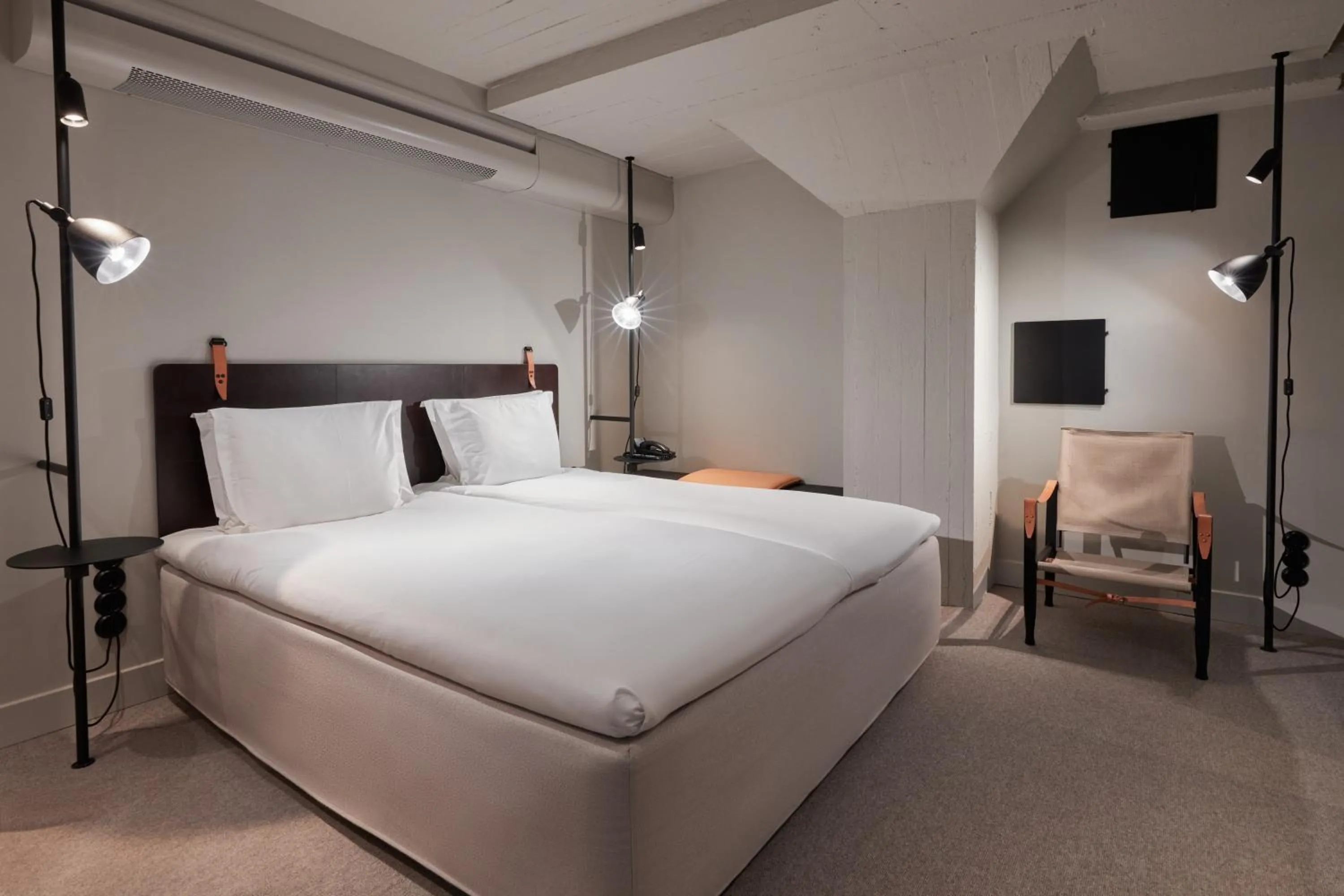 Bed in Blique by Nobis, Stockholm, a Member of Design Hotels™
