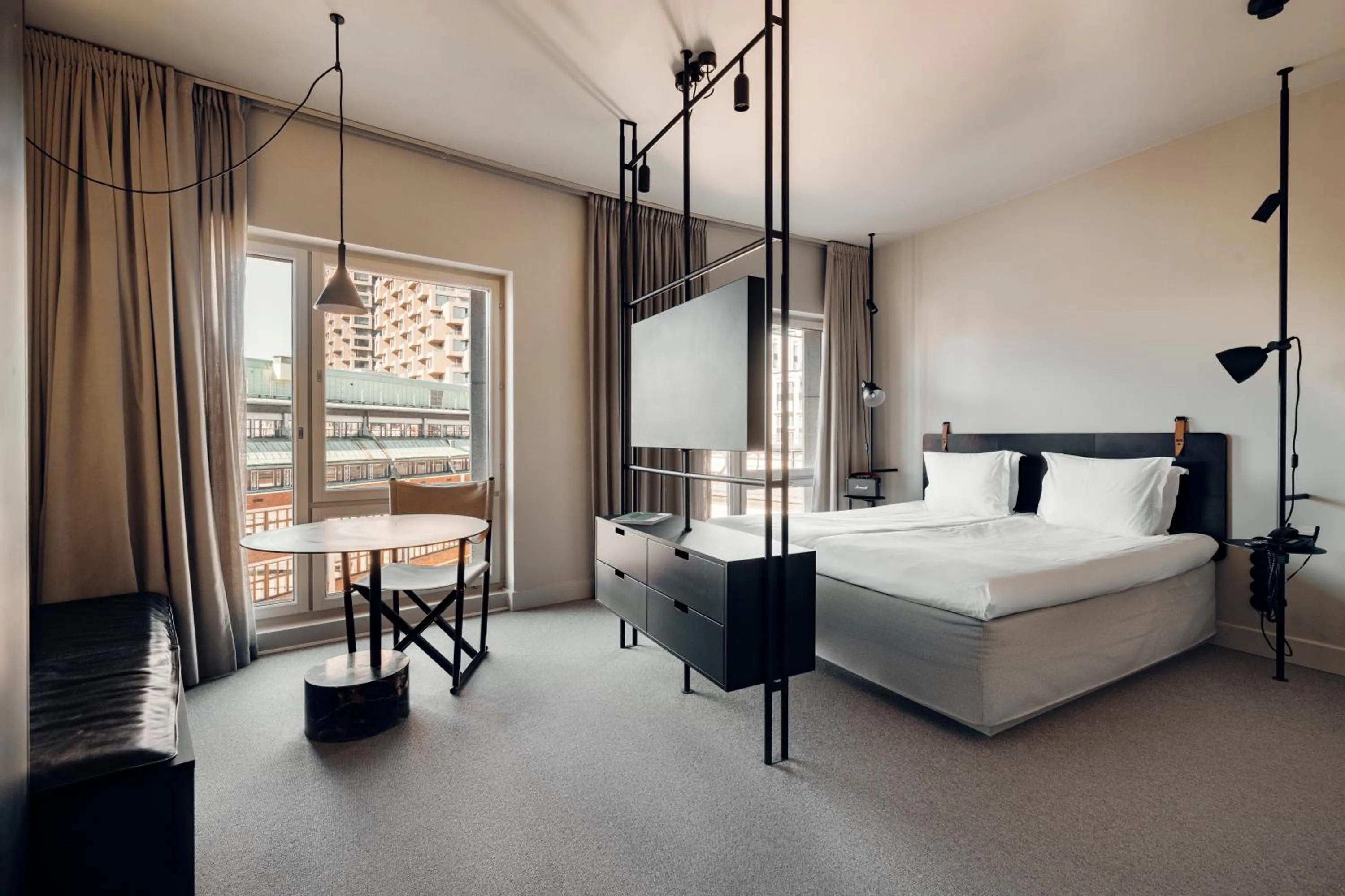 Bed in Blique by Nobis, Stockholm, a Member of Design Hotels™
