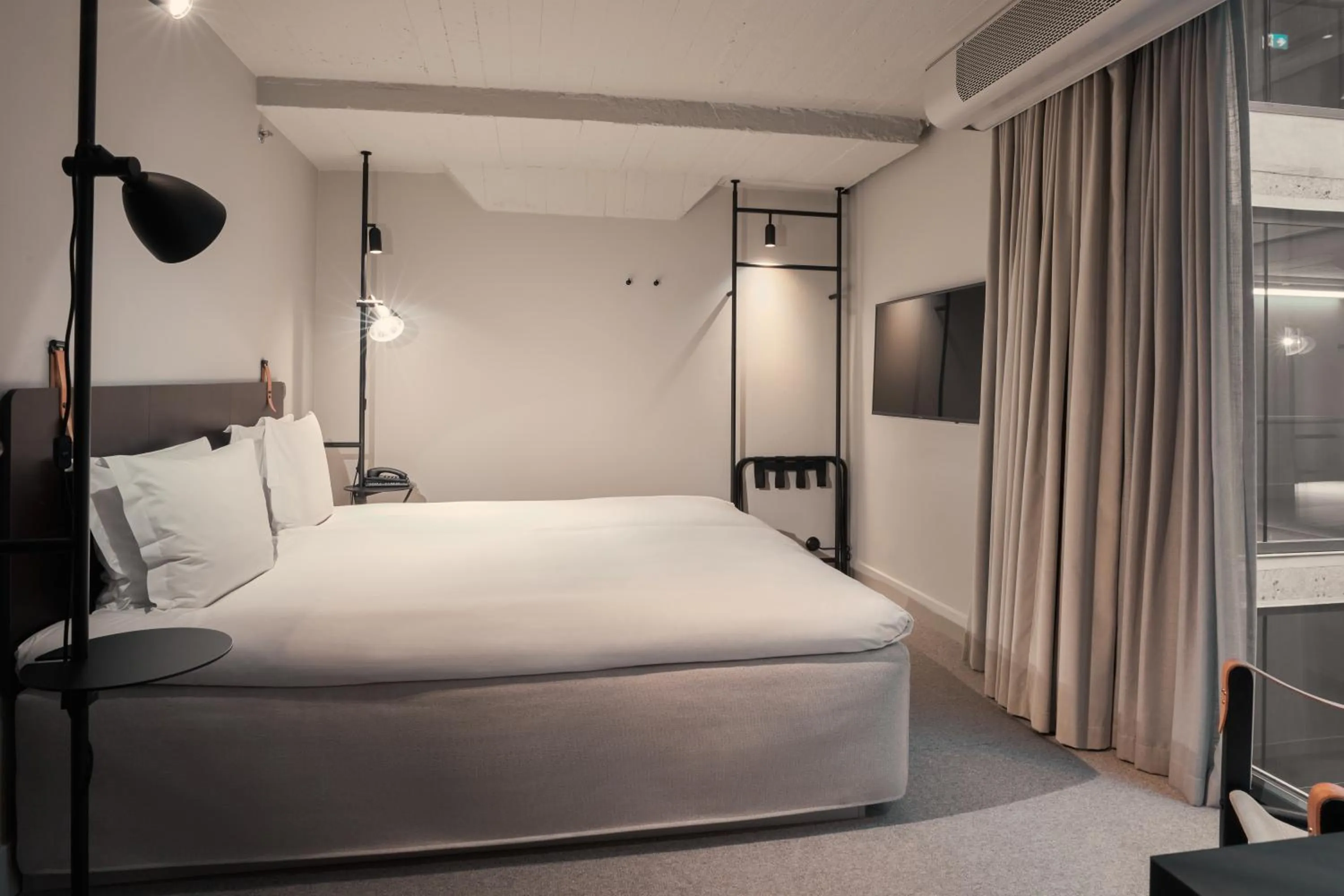 Bed in Blique by Nobis, Stockholm, a Member of Design Hotels™