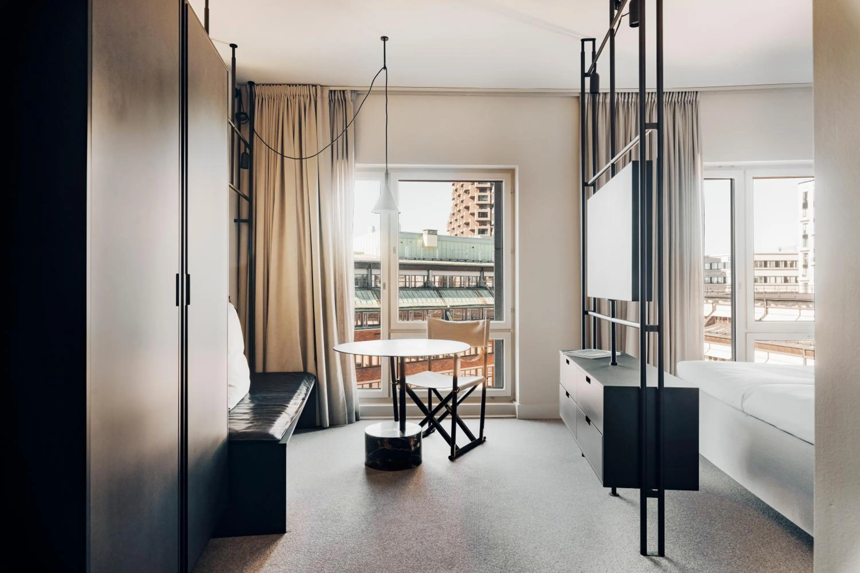 TV and multimedia, Bed in Blique by Nobis, Stockholm, a Member of Design Hotels™