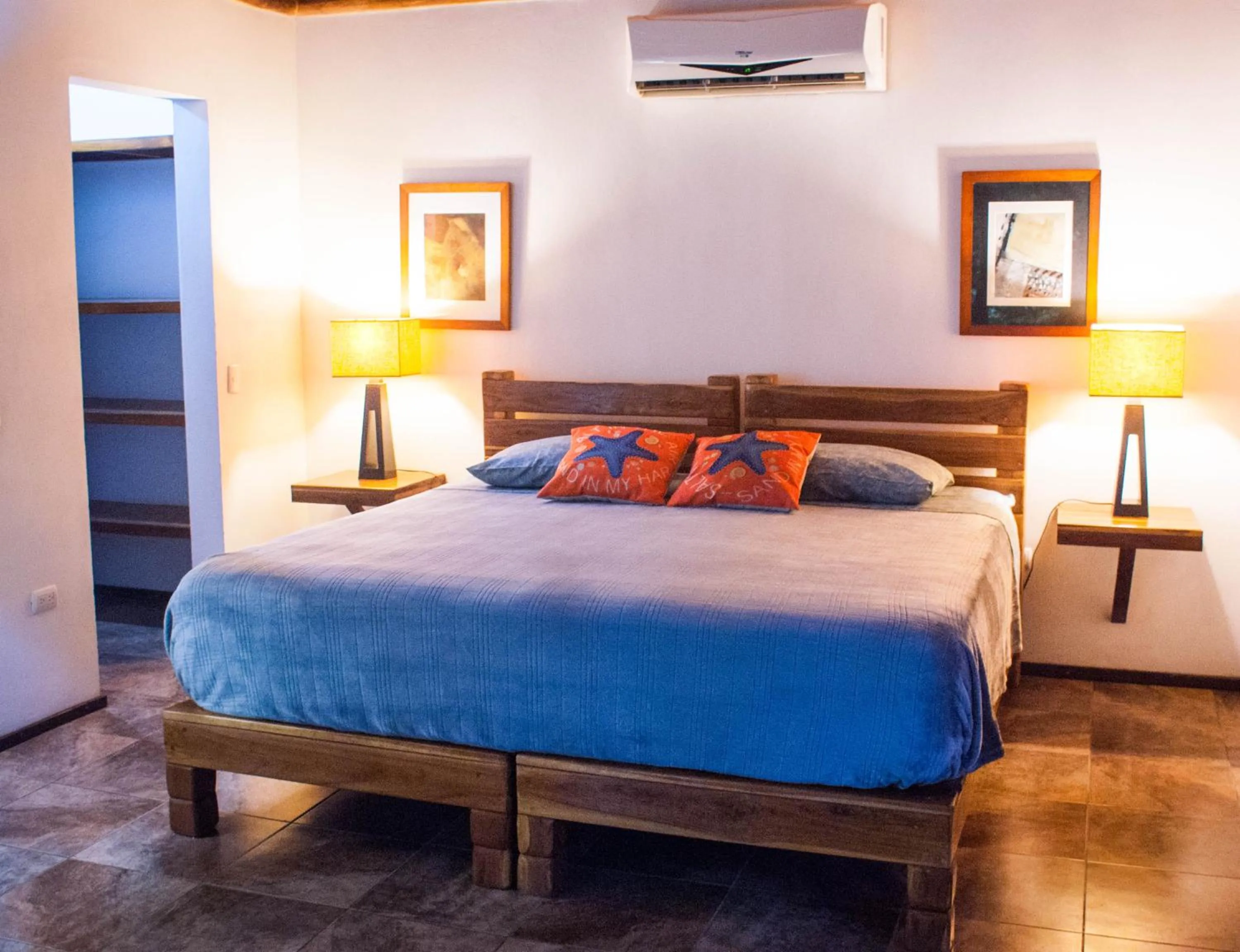 Bed in Lodge Margouillat