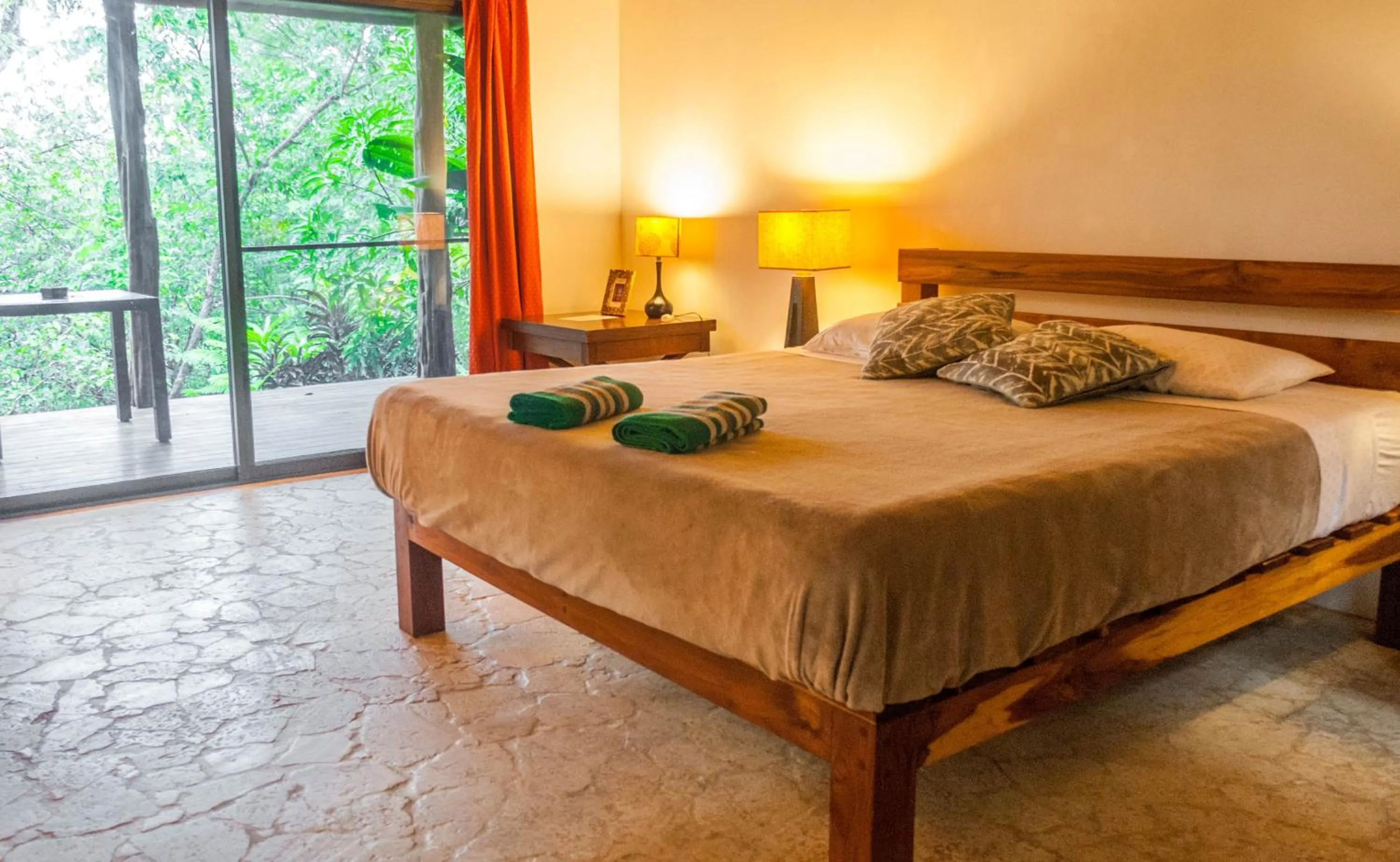 Bed in Lodge Margouillat