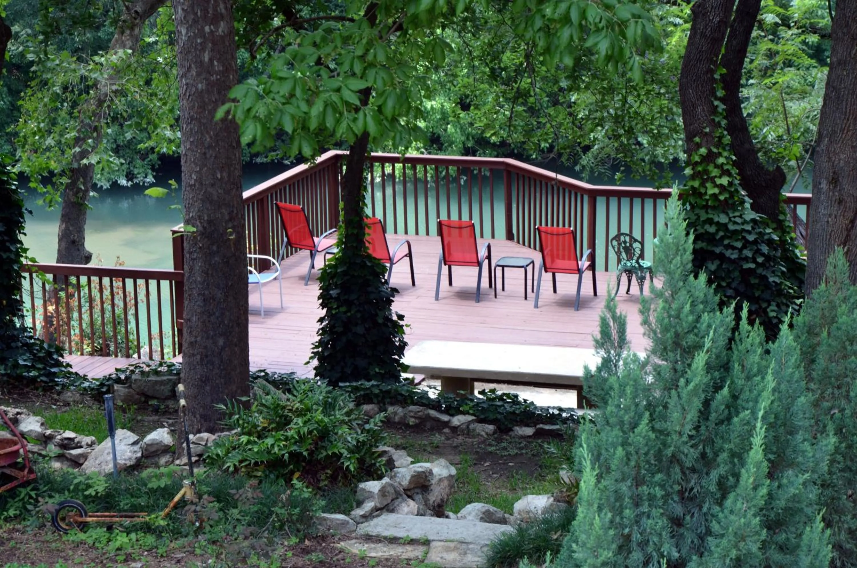 River view in Lamb's Rest Inn