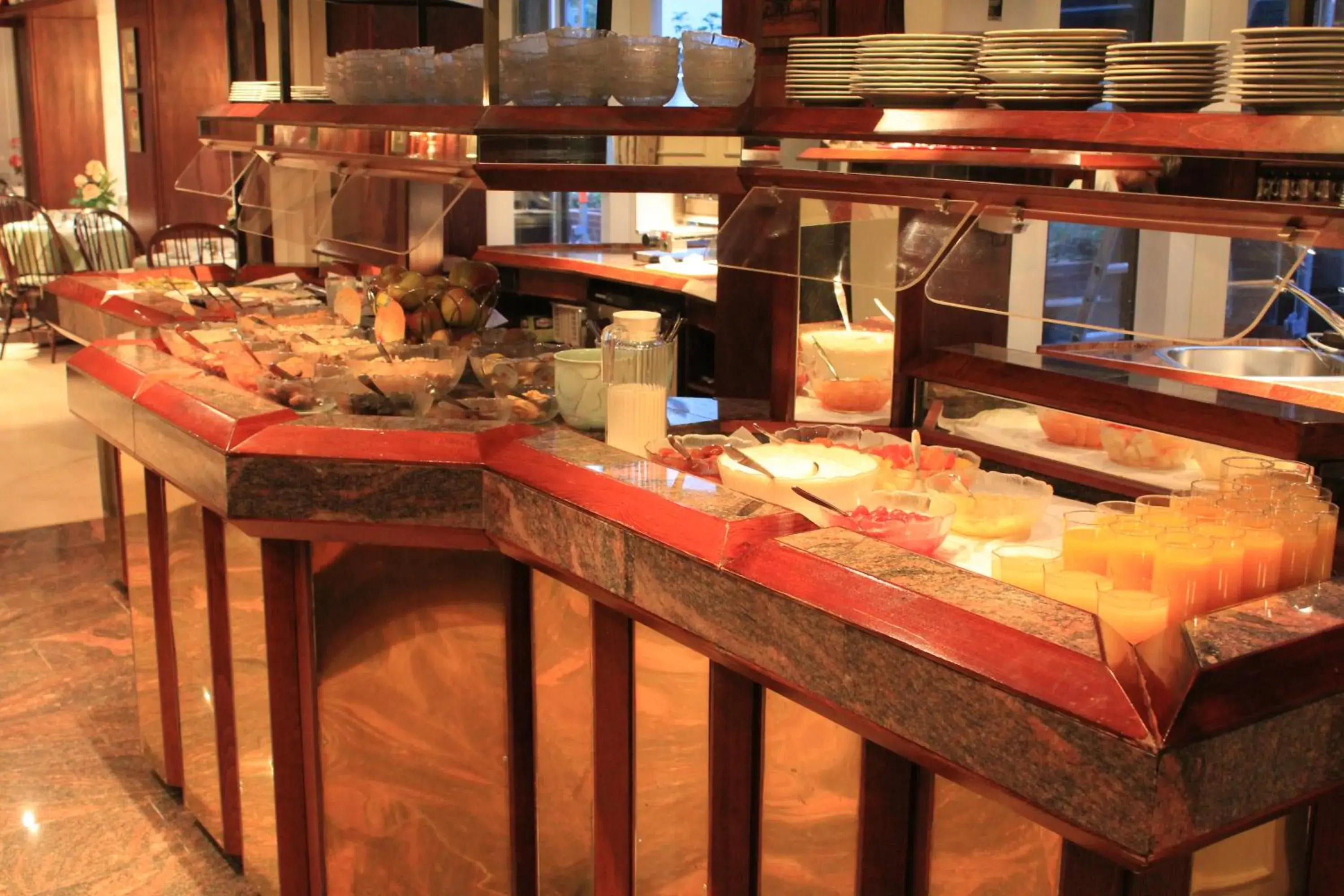 Buffet breakfast in Hotel Spahr Buffet breakfast in Hotel Spahr