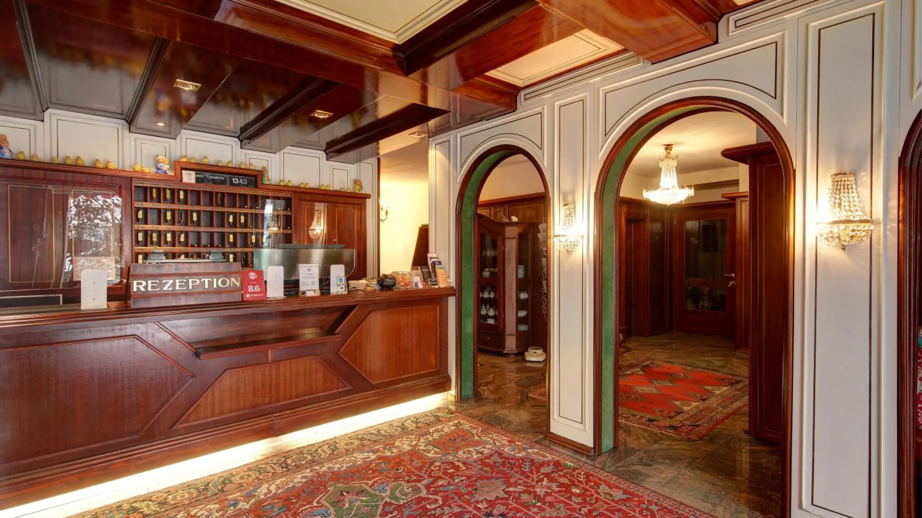 Lobby or reception in Hotel Spahr Lobby or reception in Hotel Spahr