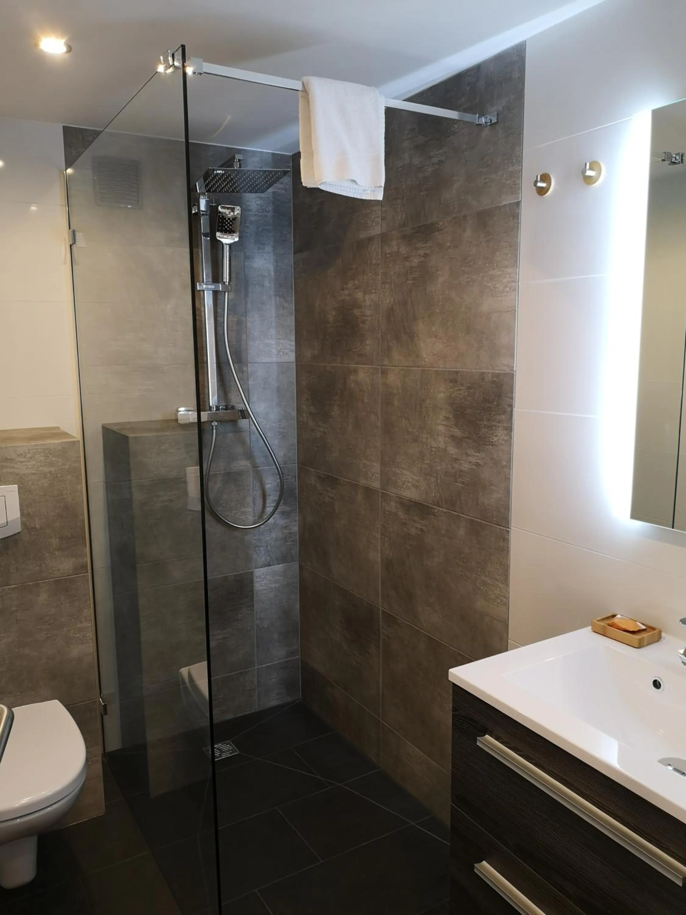 Bathroom in Hotel Spahr