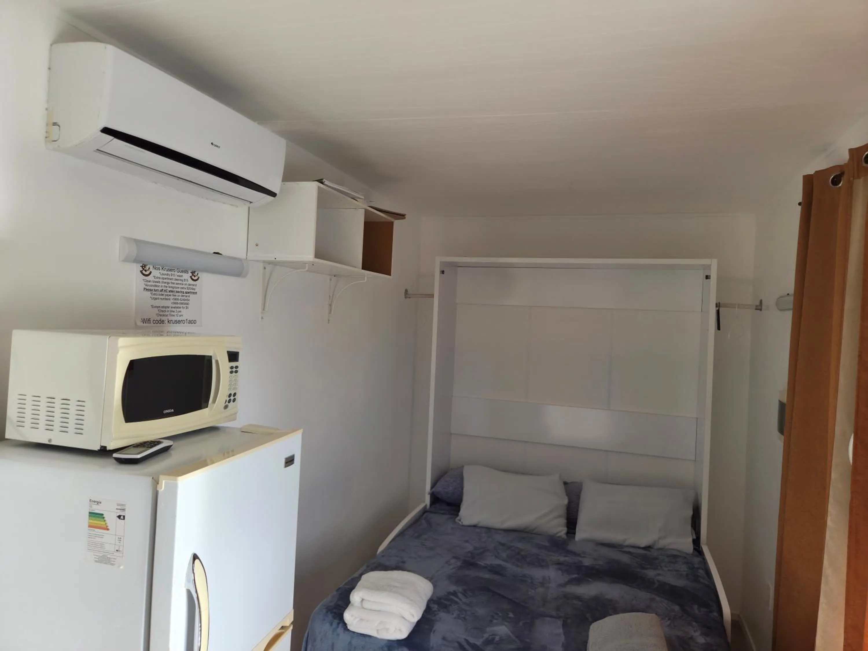 Bed in Nos Krusero Apartments