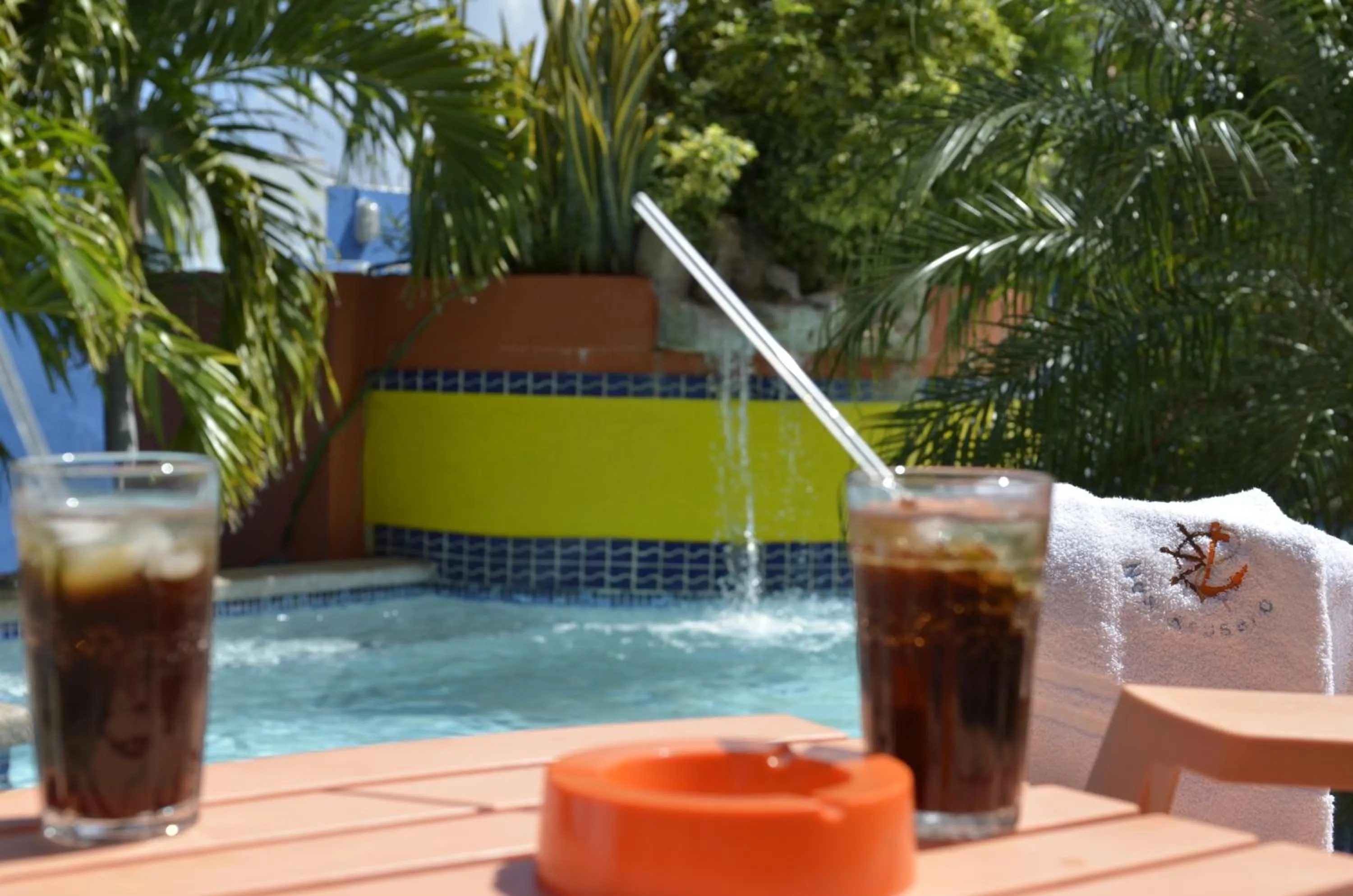 Swimming pool in Nos Krusero Apartments