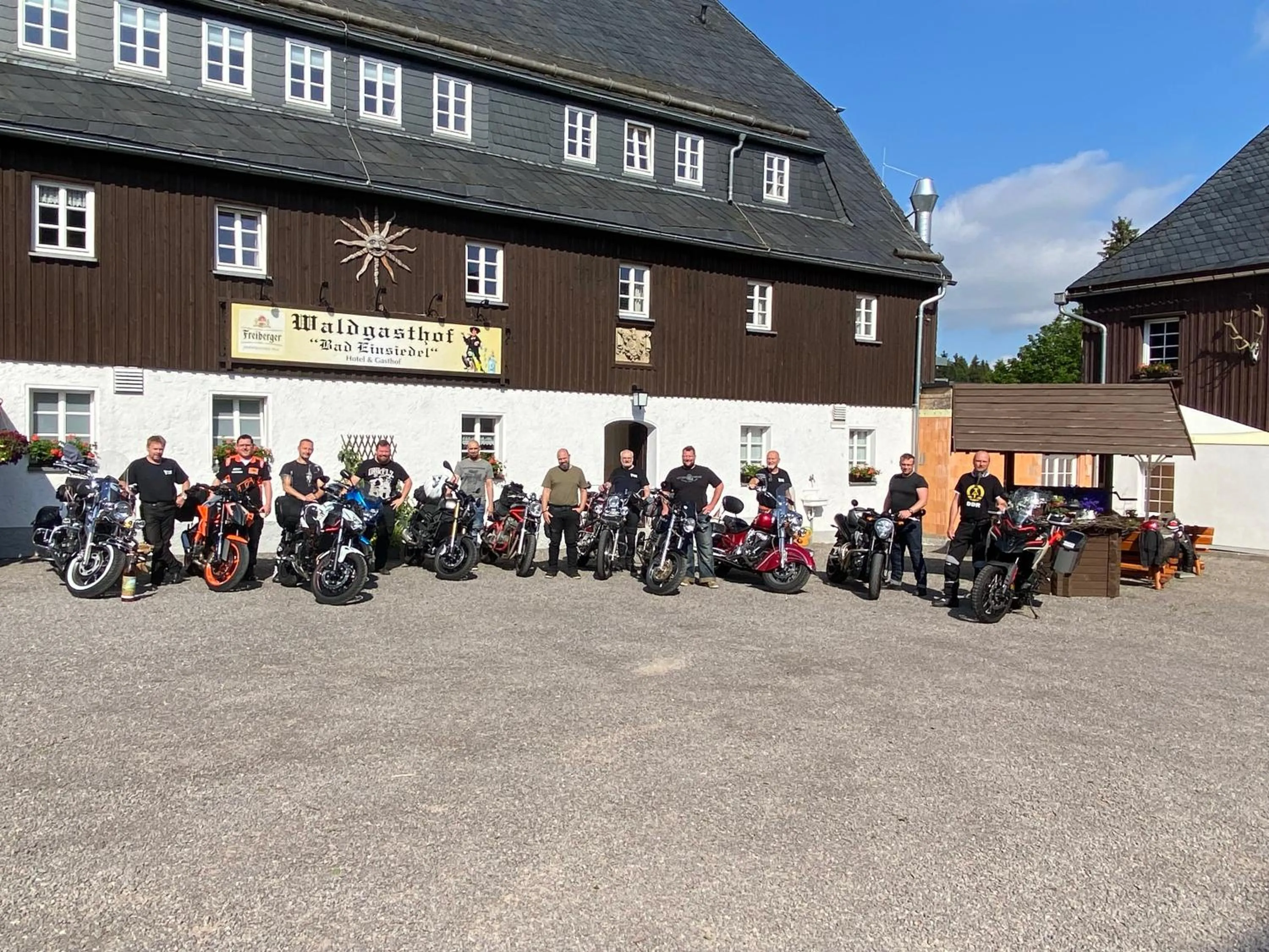 Property building in Waldgasthof Bad Einsiedel