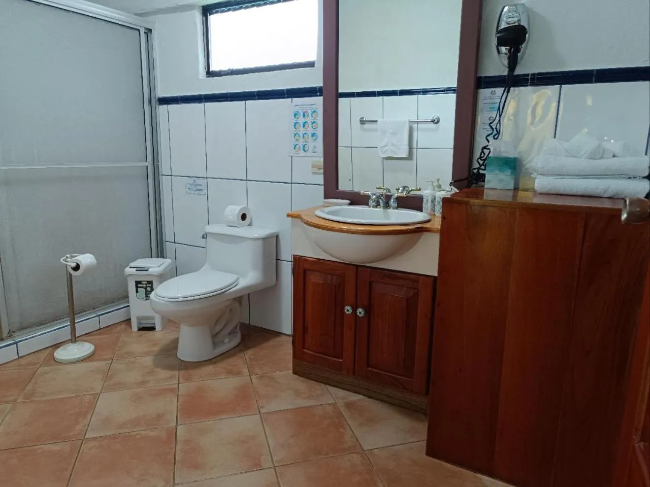 Shower in Banana Bay Marina