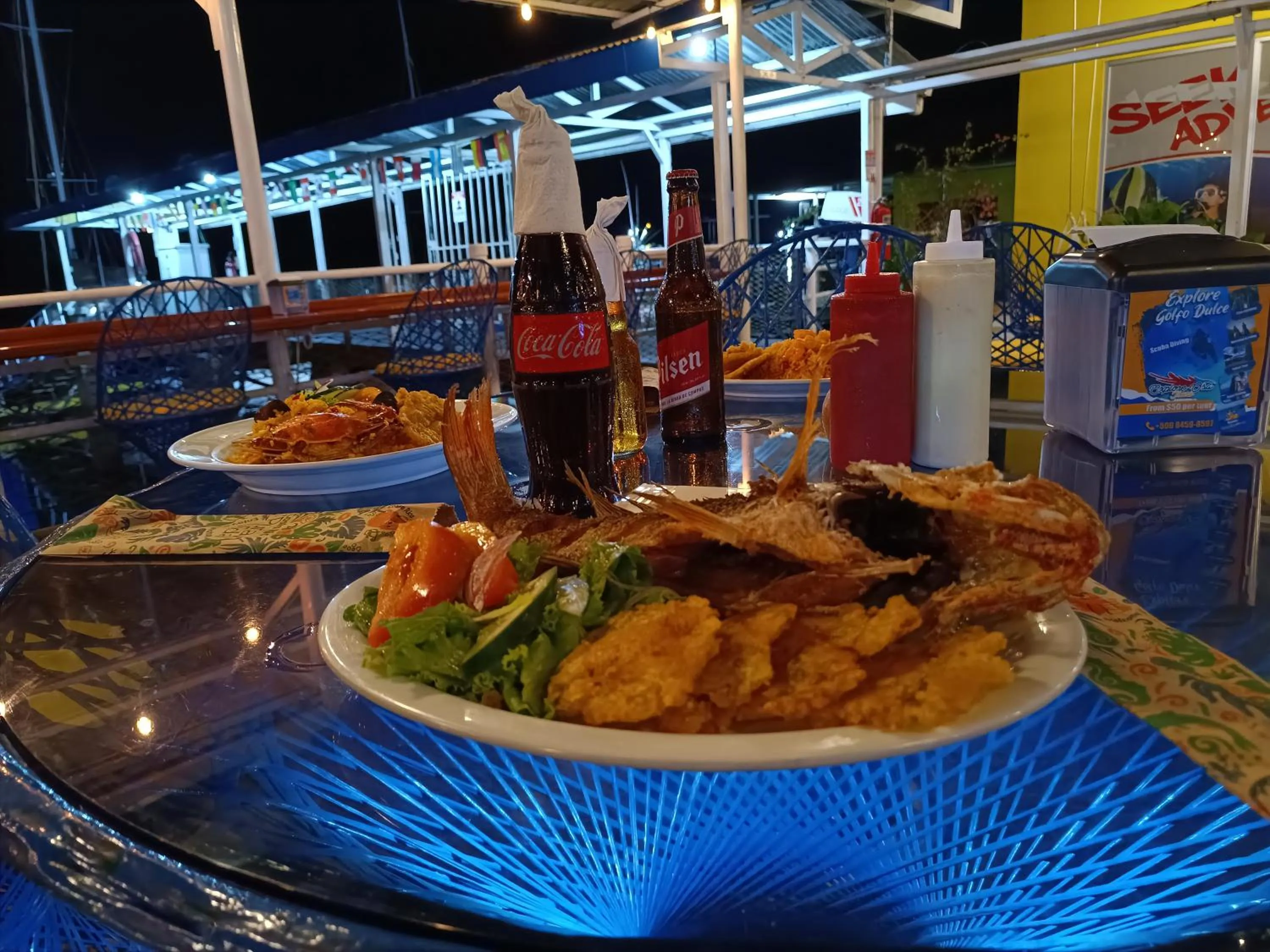 Restaurant/places to eat in Banana Bay Marina