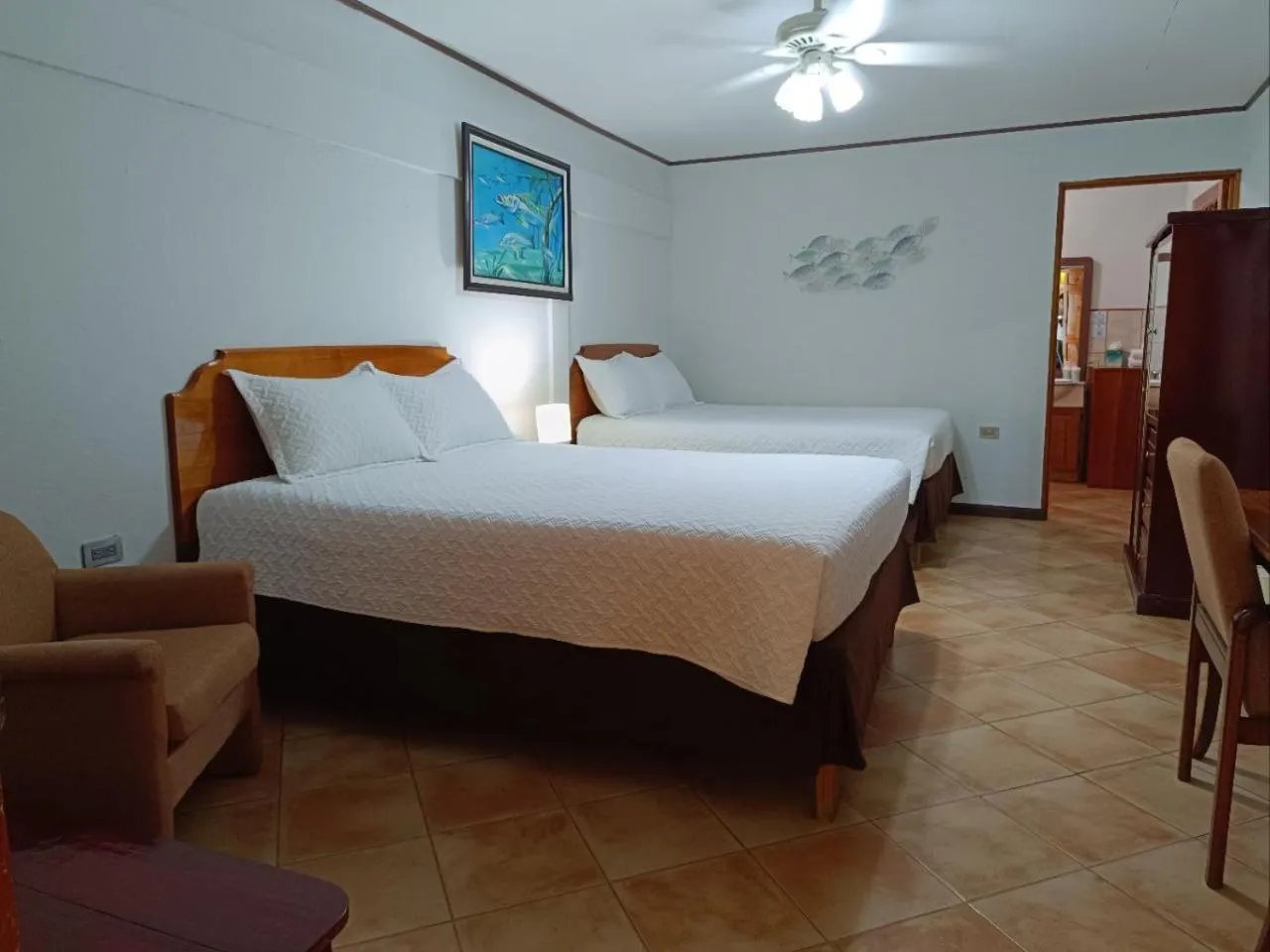 Bed in Banana Bay Marina