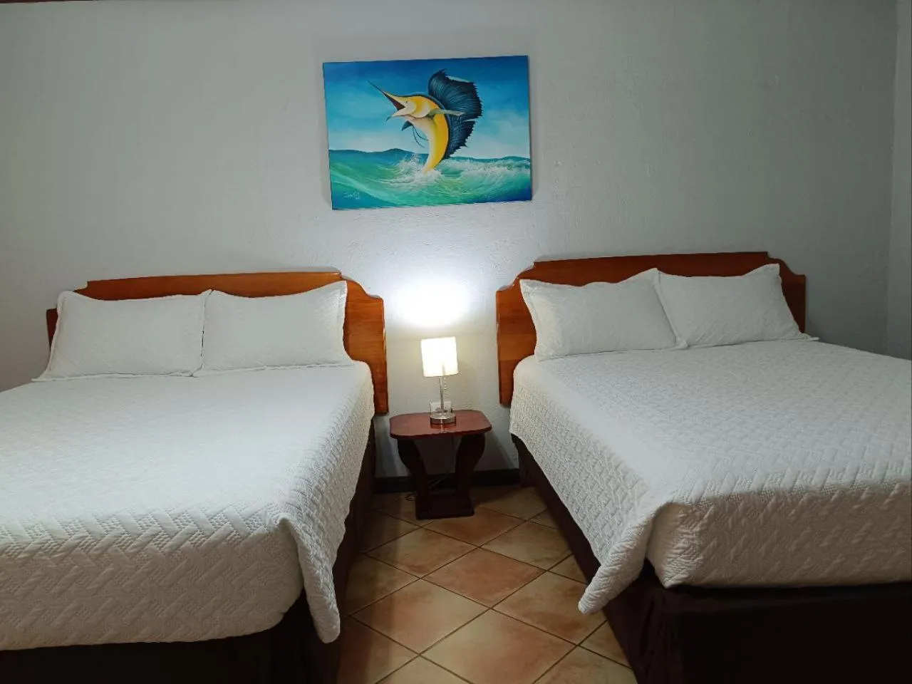 Bed in Banana Bay Marina