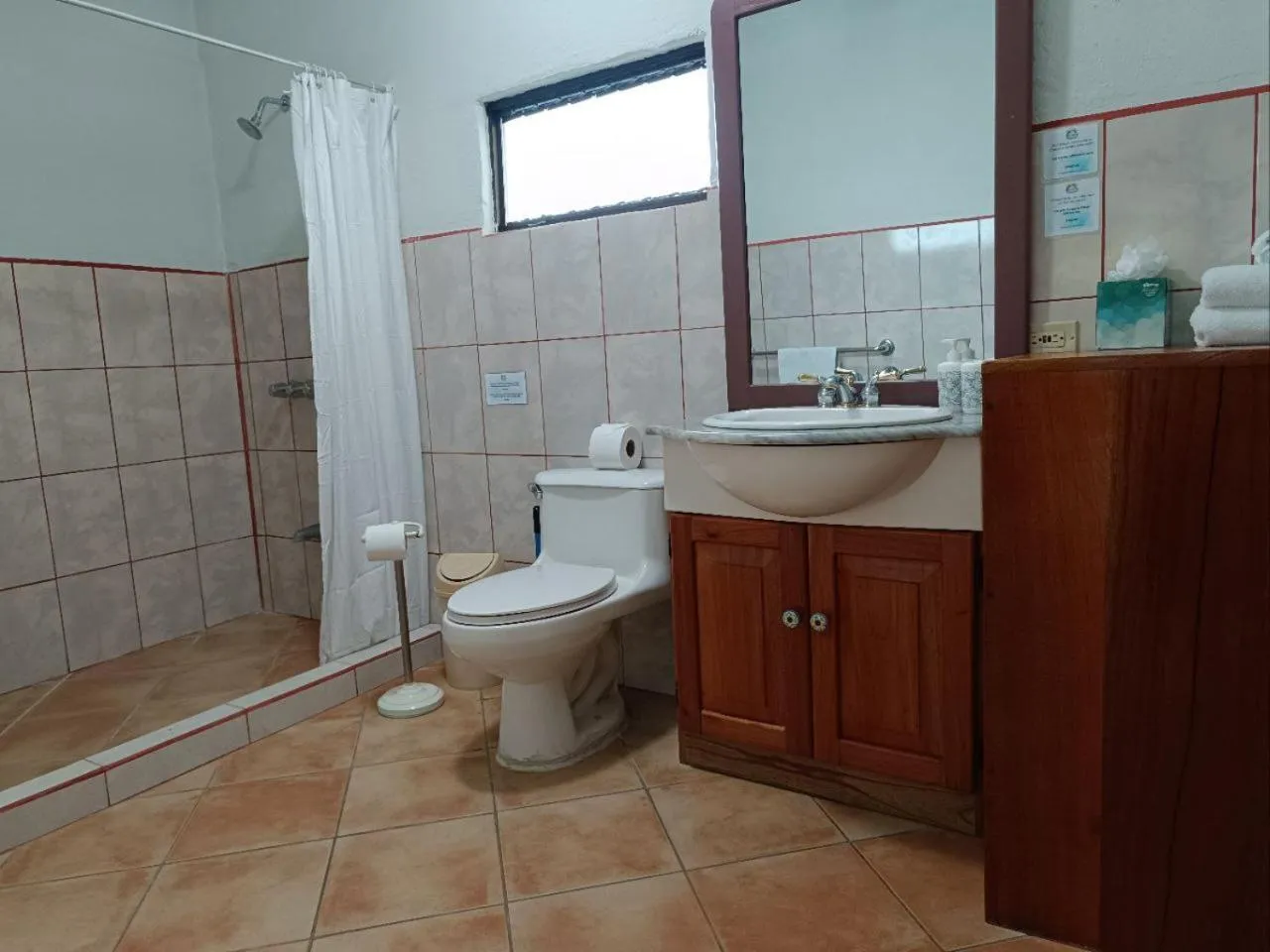 Shower in Banana Bay Marina