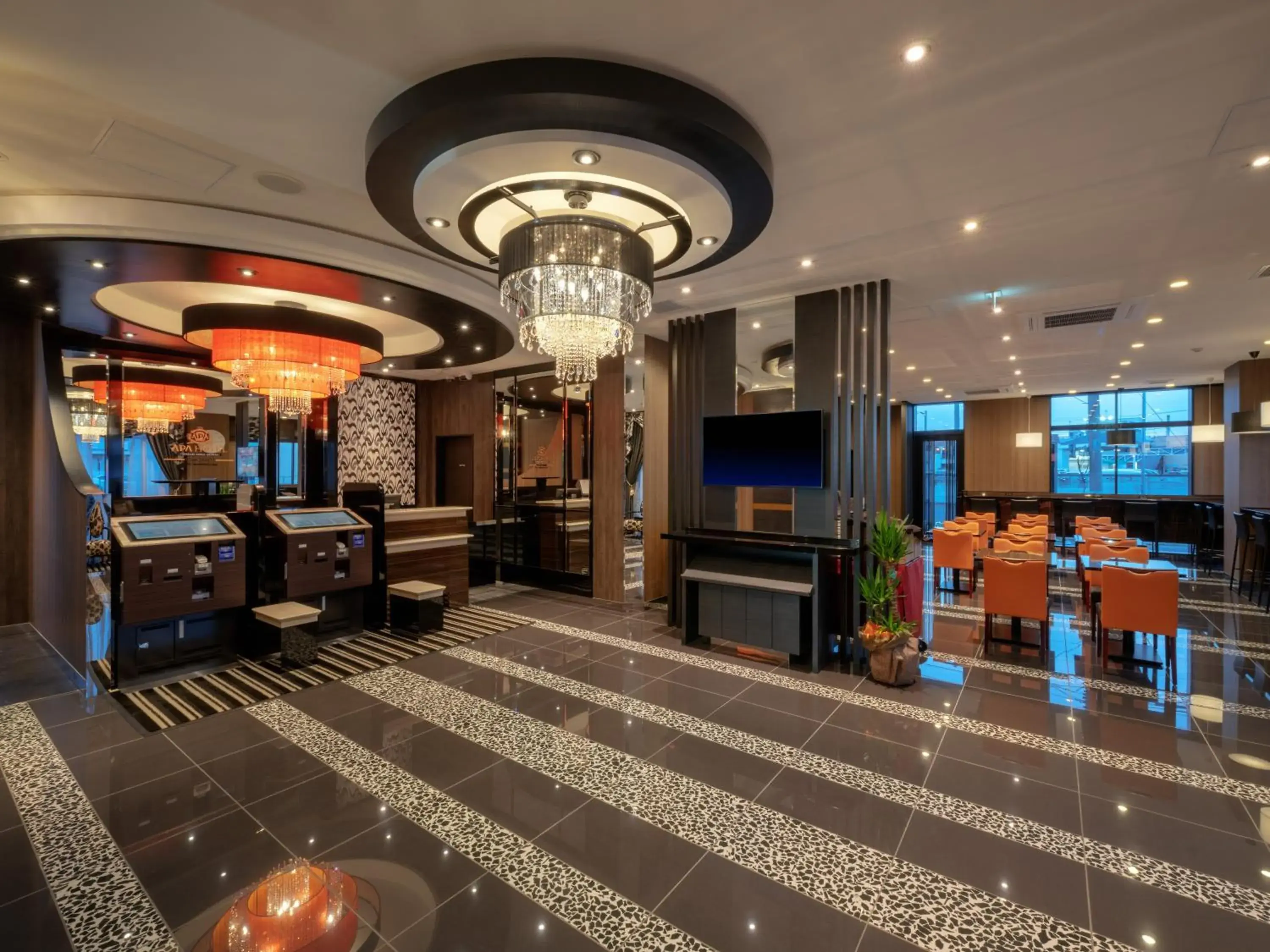 Lobby or reception in APA Hotel Ibaraki Koga Ekimae Lobby or reception in APA Hotel Ibaraki Koga Ekimae