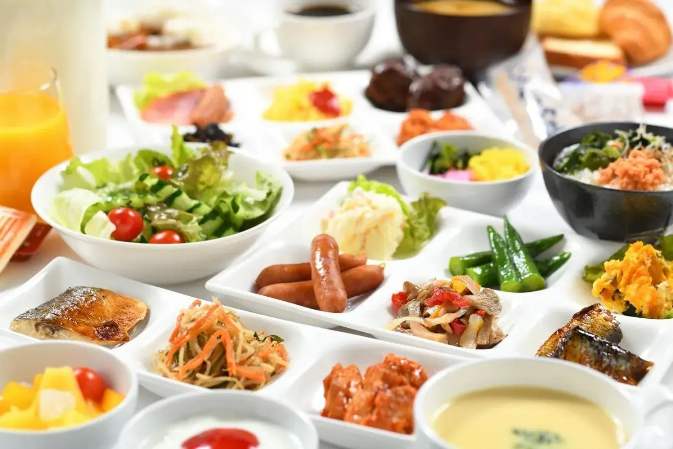 Breakfast in APA Hotel Ibaraki Koga Ekimae Breakfast in APA Hotel Ibaraki Koga Ekimae