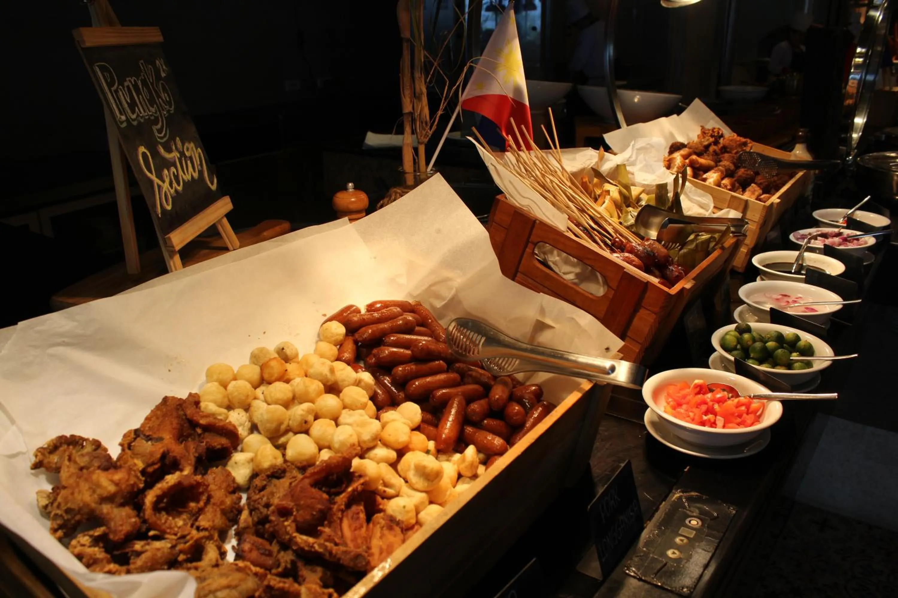 Buffet breakfast in Dusit Thani Mactan Cebu Resort