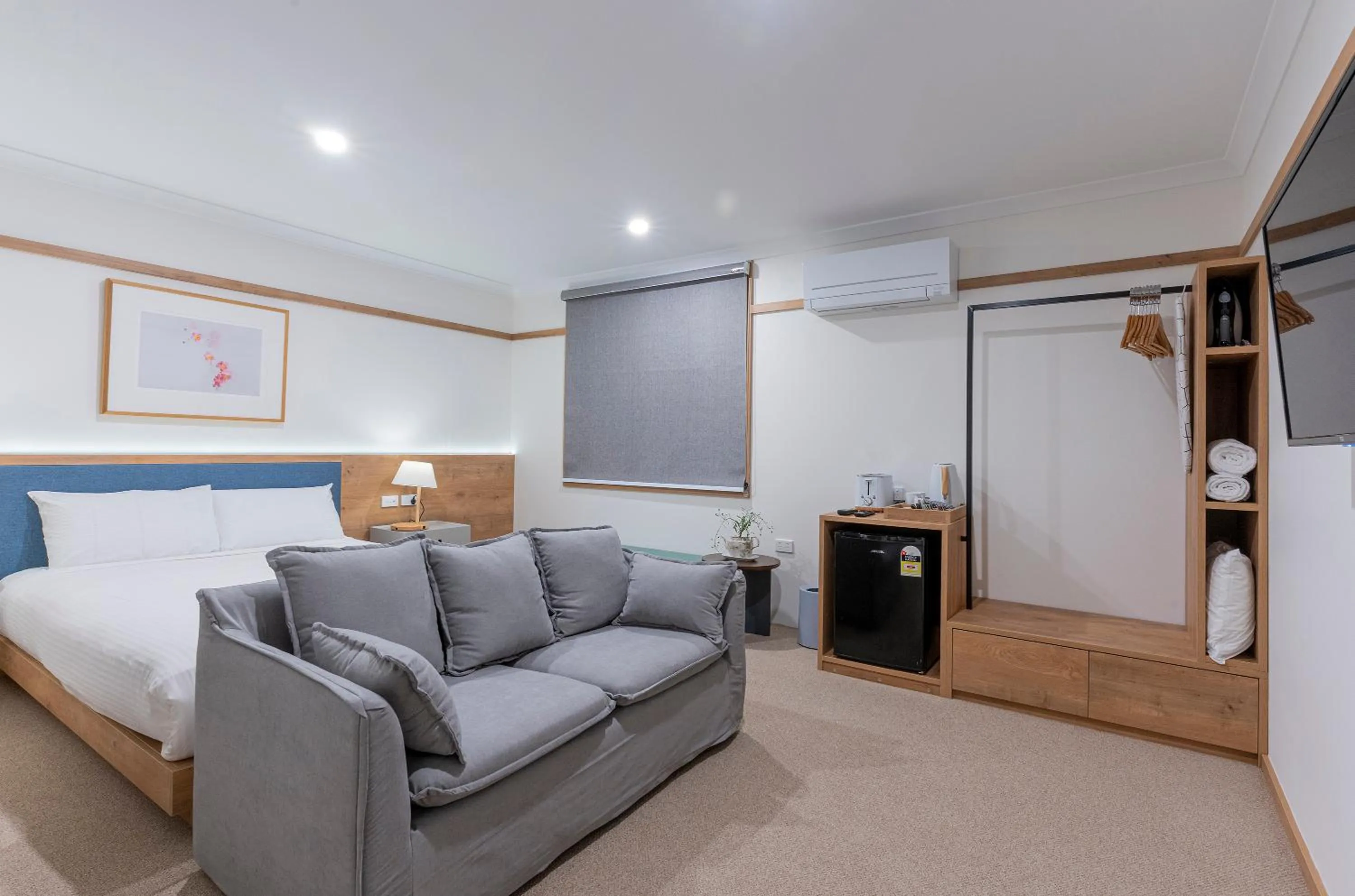 Bedroom in Blue Ocean Motel Apollo Bay