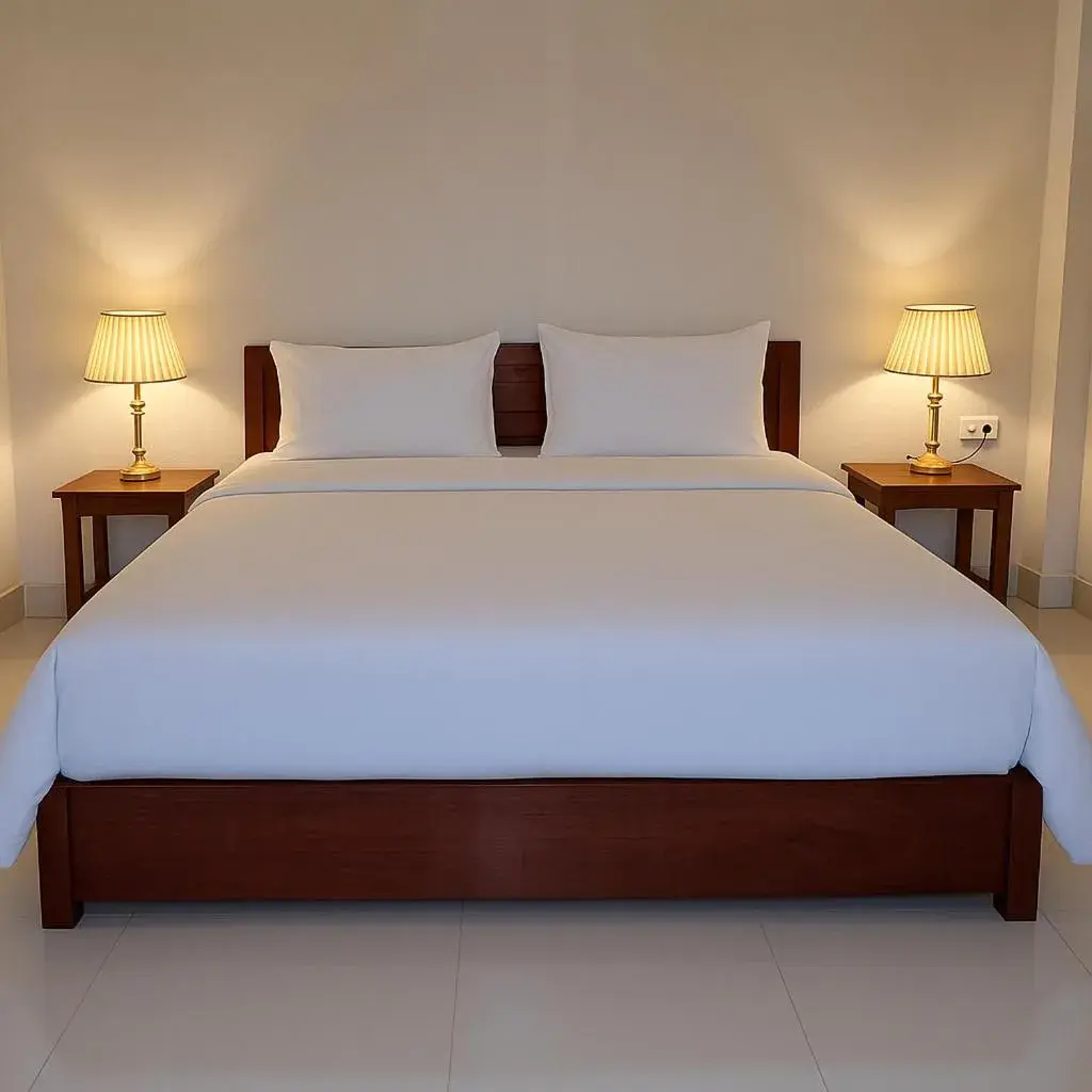 Bed in Sipanya Guesthouse Bed in Sipanya Guesthouse