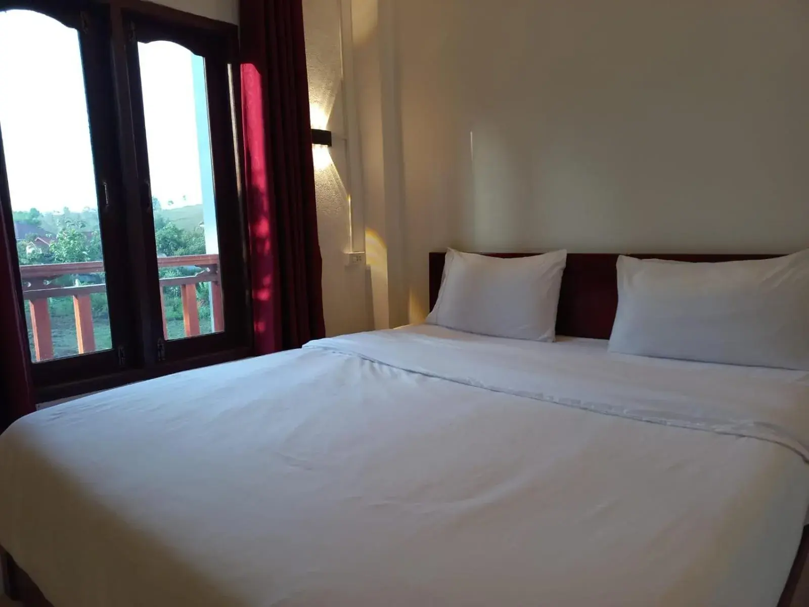 Bed in Sipanya Guesthouse Bed in Sipanya Guesthouse