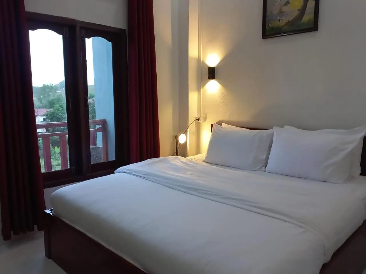 Bed in Sipanya Guesthouse