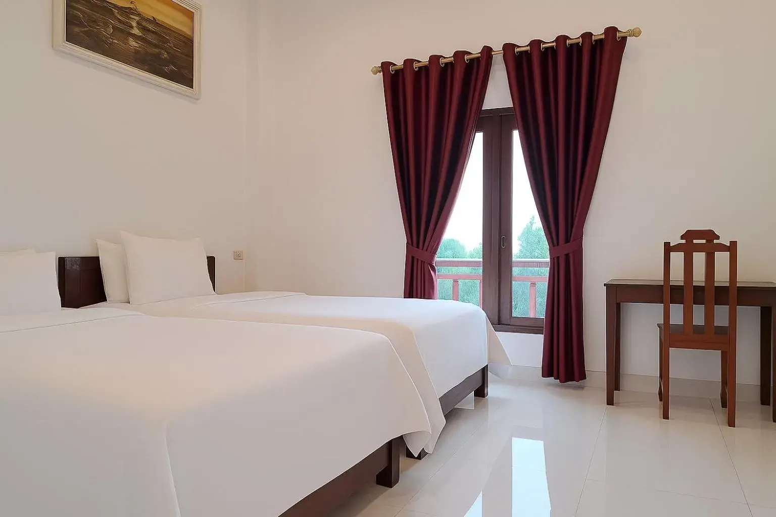 Bed in Sipanya Guesthouse Bed in Sipanya Guesthouse