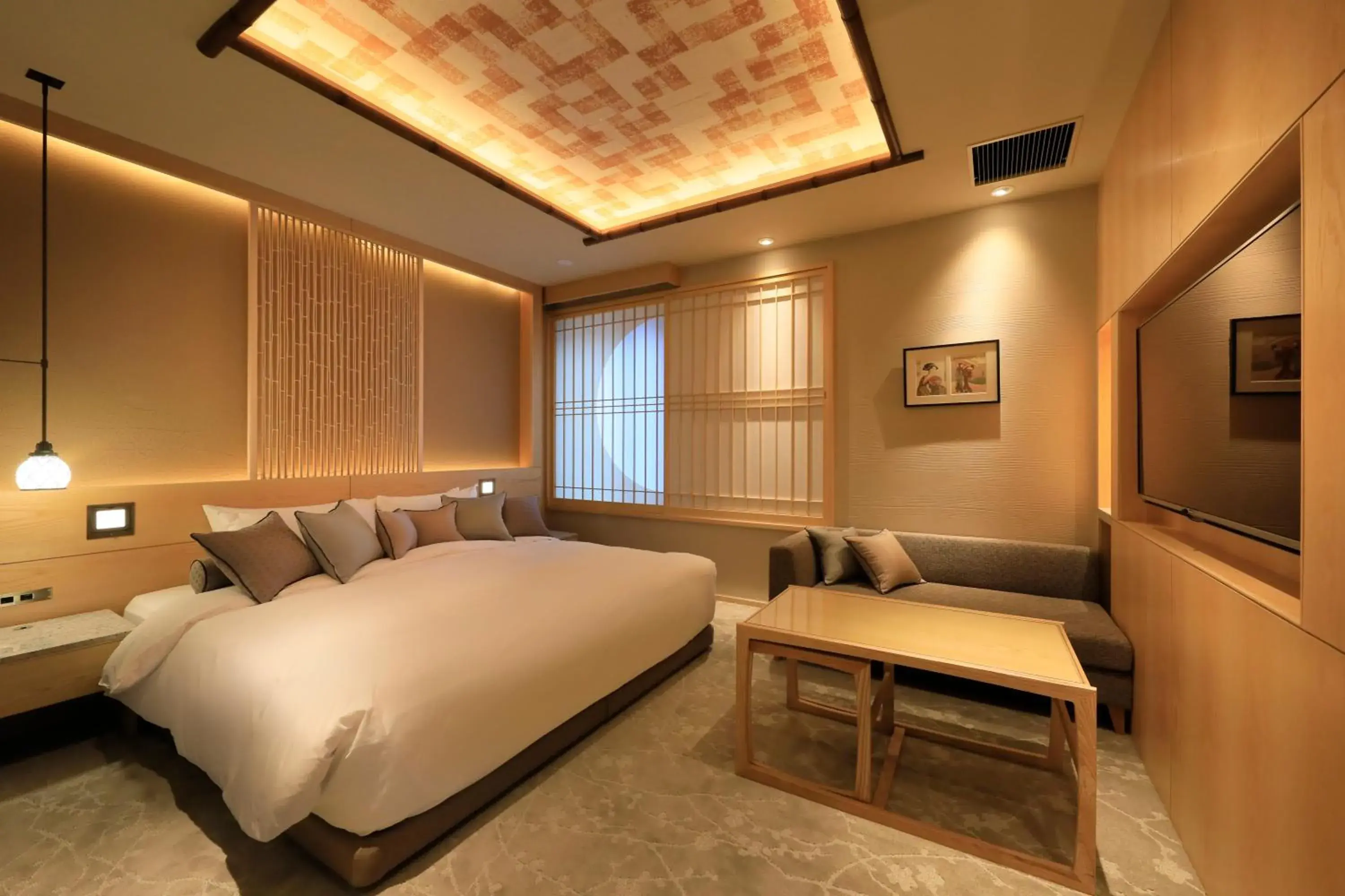 Bed in Hotel Gion Ichirin Bed in Hotel Gion Ichirin