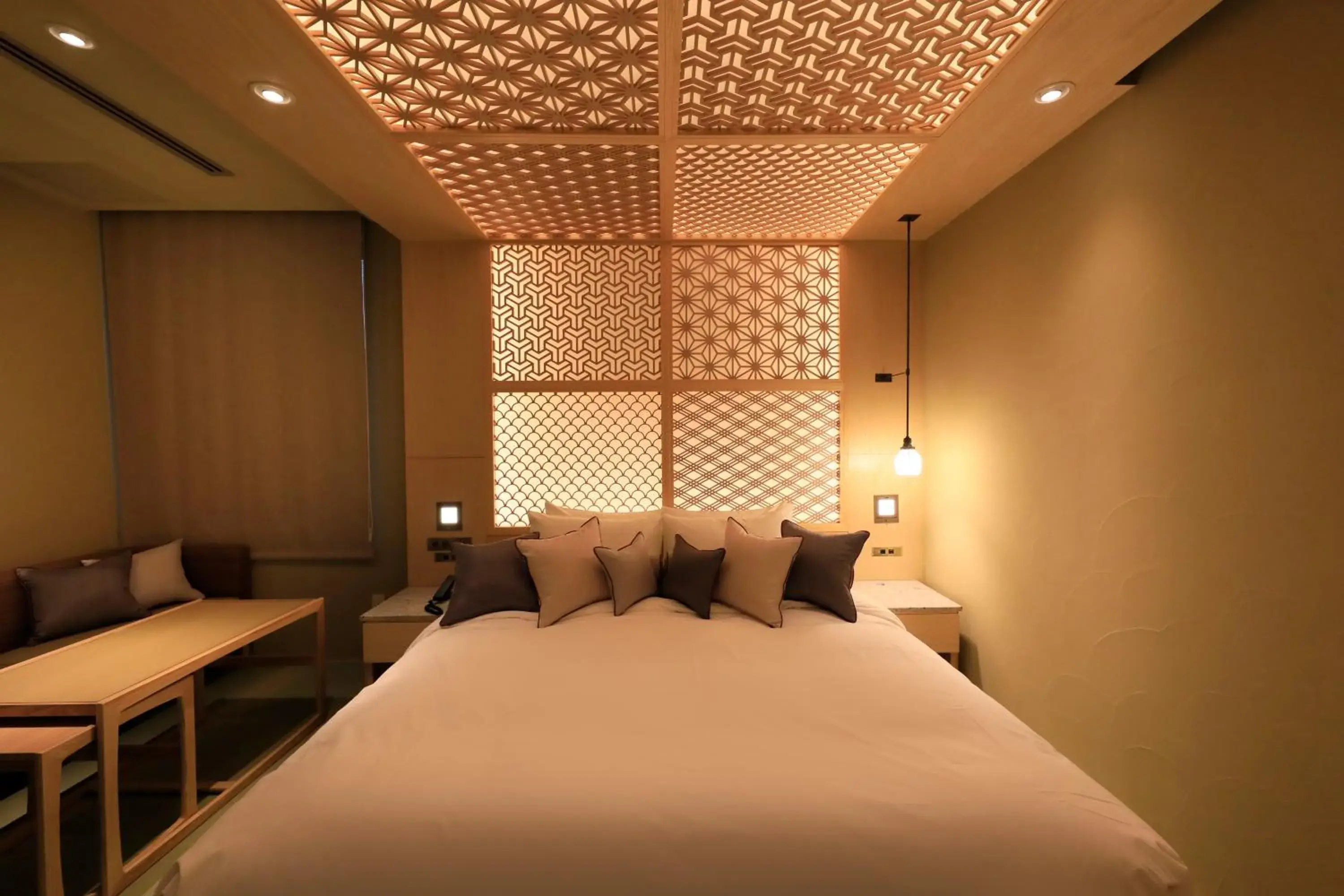 Bed in Hotel Gion Ichirin Bed in Hotel Gion Ichirin