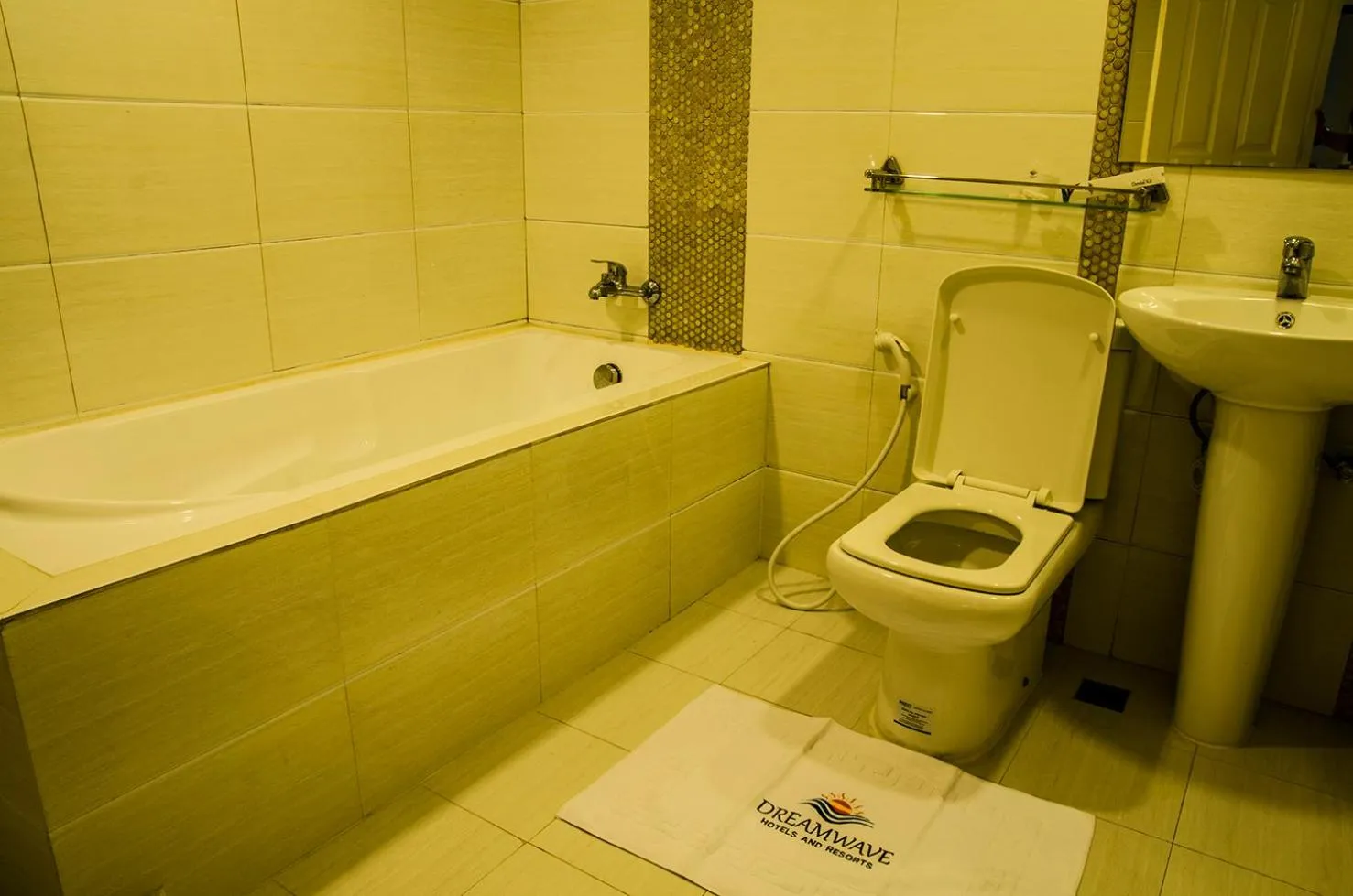 Bathroom in Dreamwave Hotel Santiago