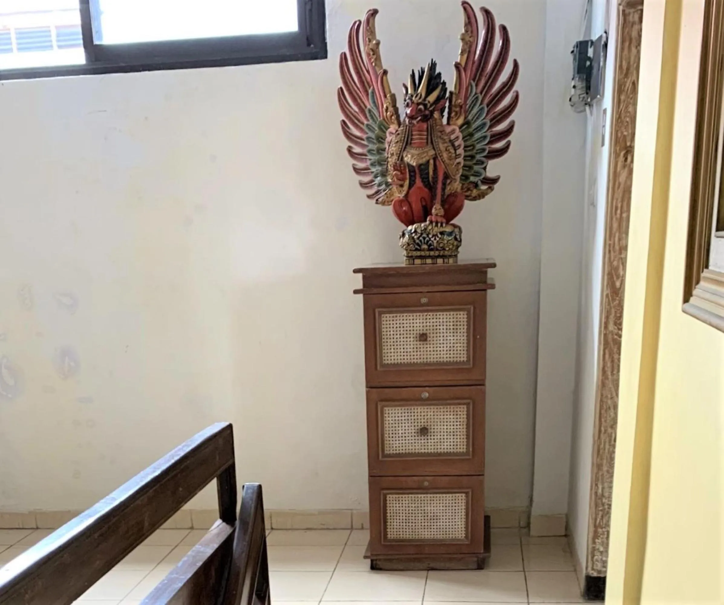 Decorative detail in Chendana Homestay Bali