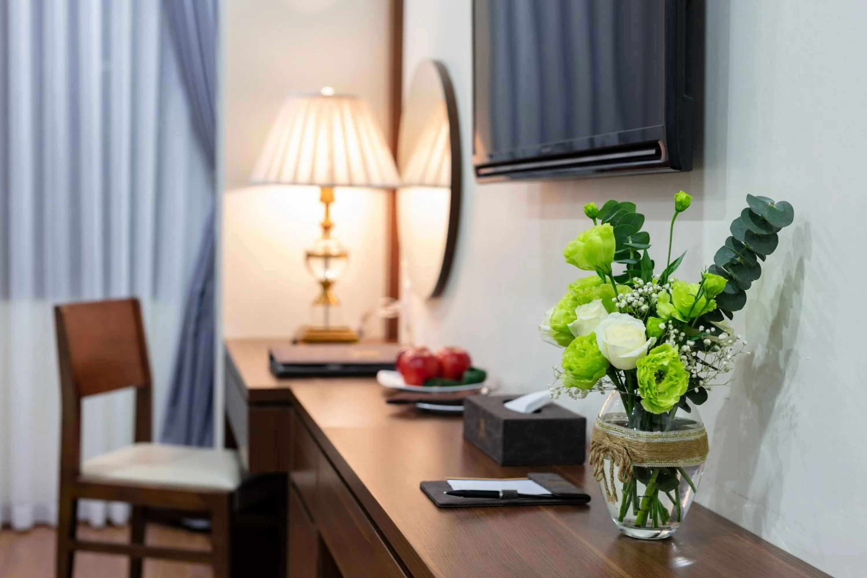 Decorative detail in Halong Boutique Hotel