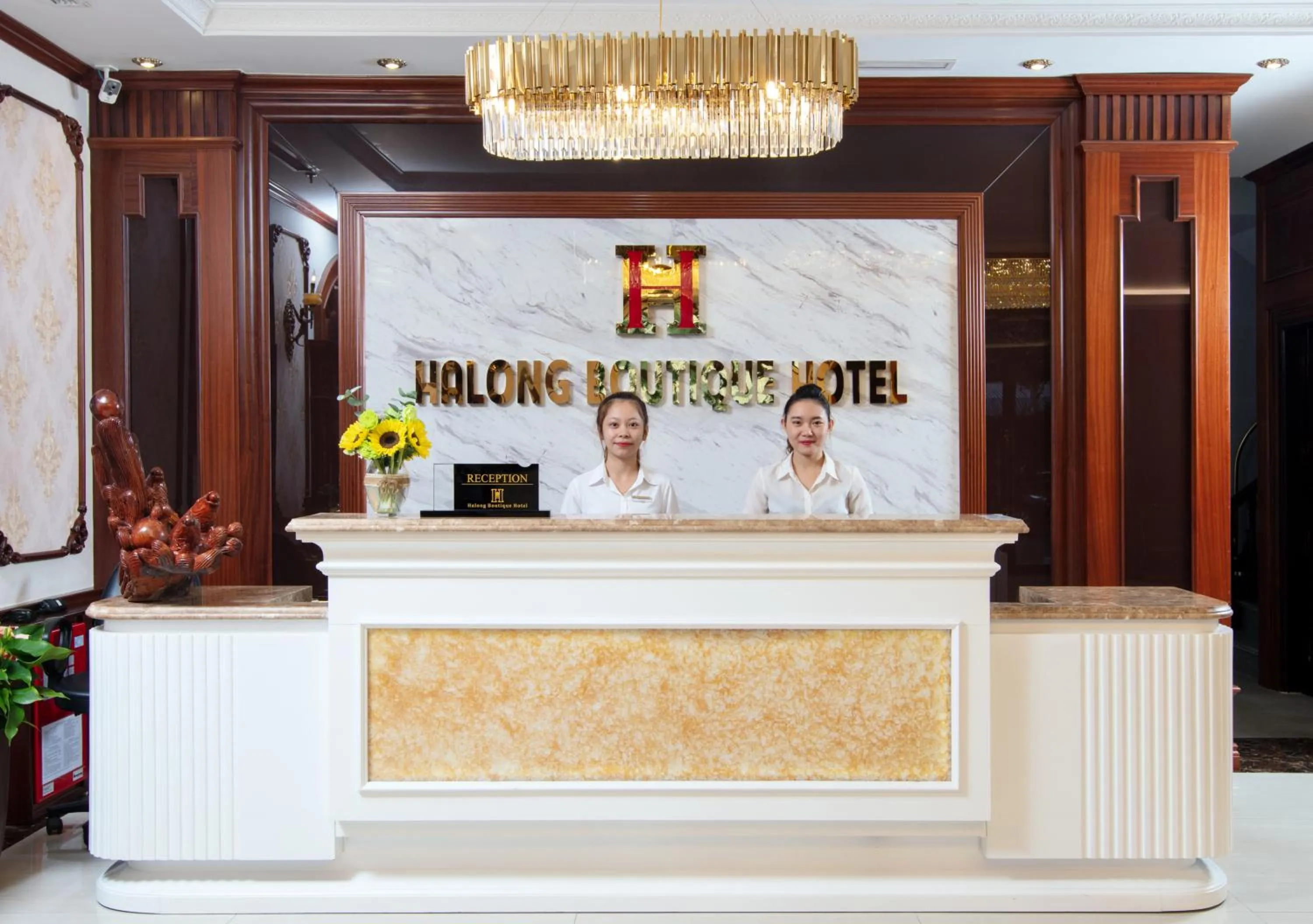 Staff in Halong Boutique Hotel