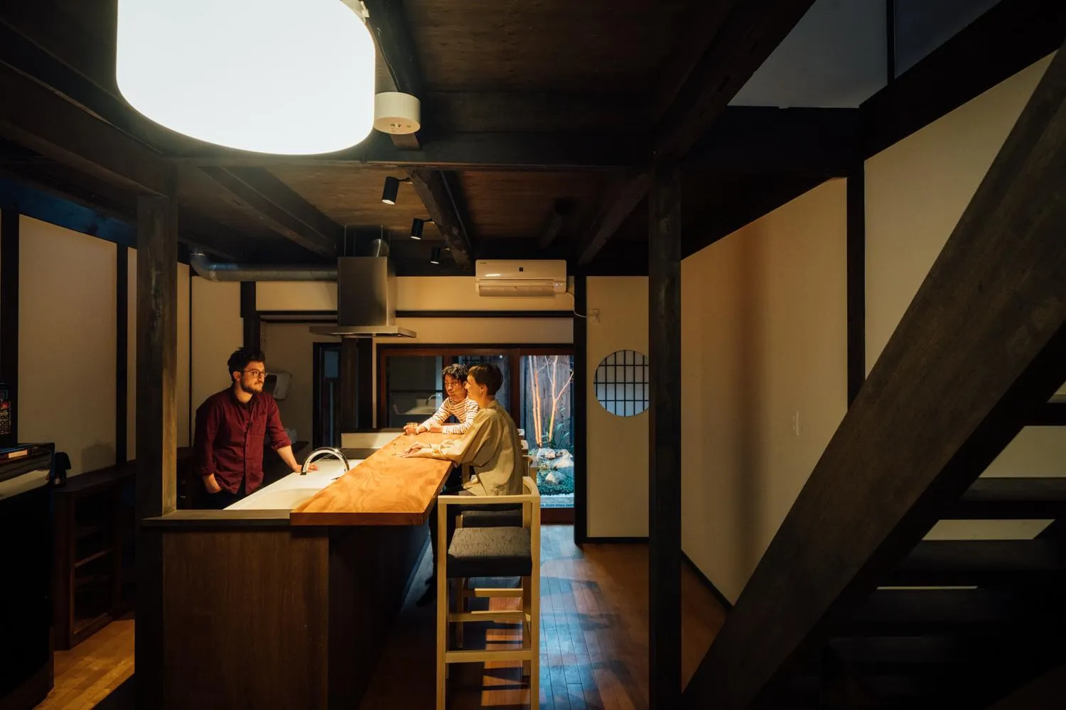 Dining area in Renge-an