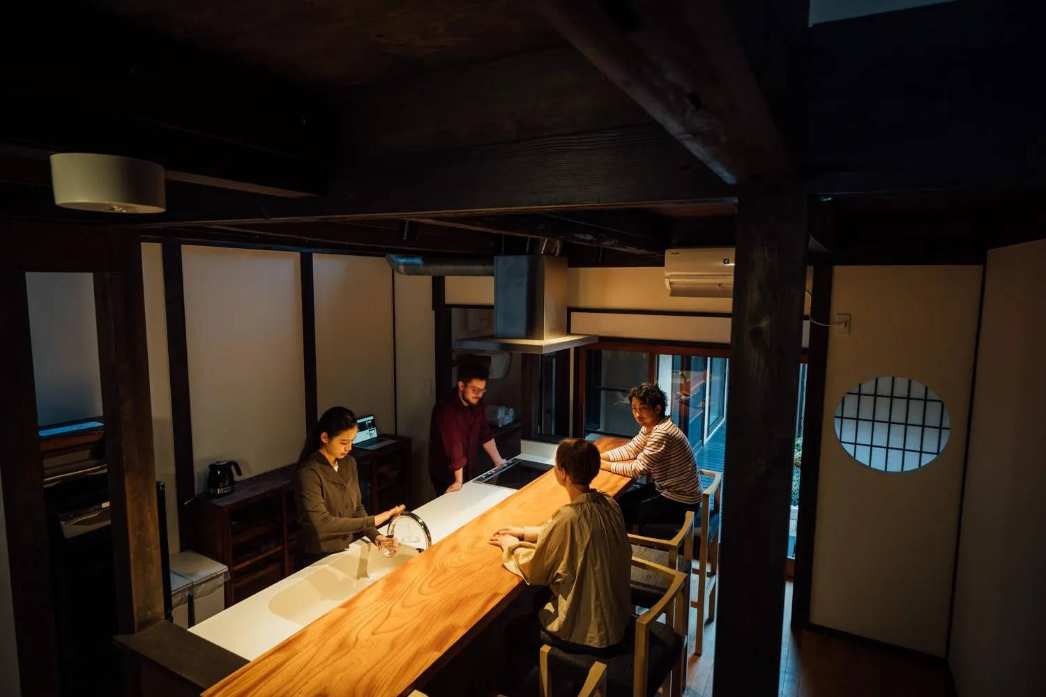 Dining area in Renge-an