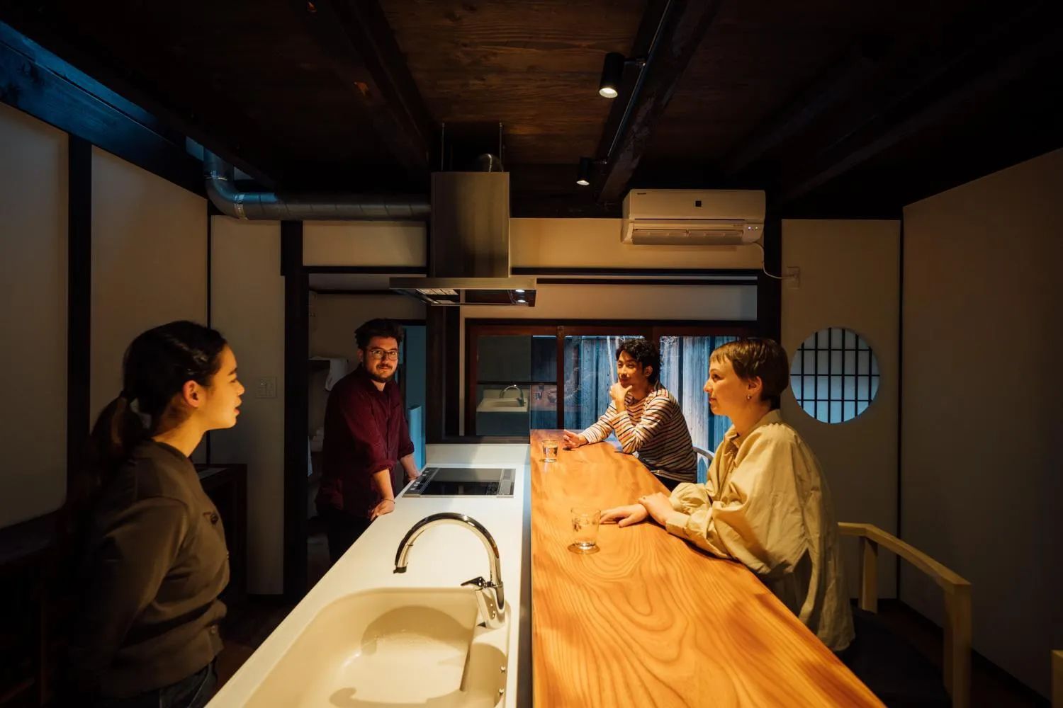 Kitchen or kitchenette in Renge-an