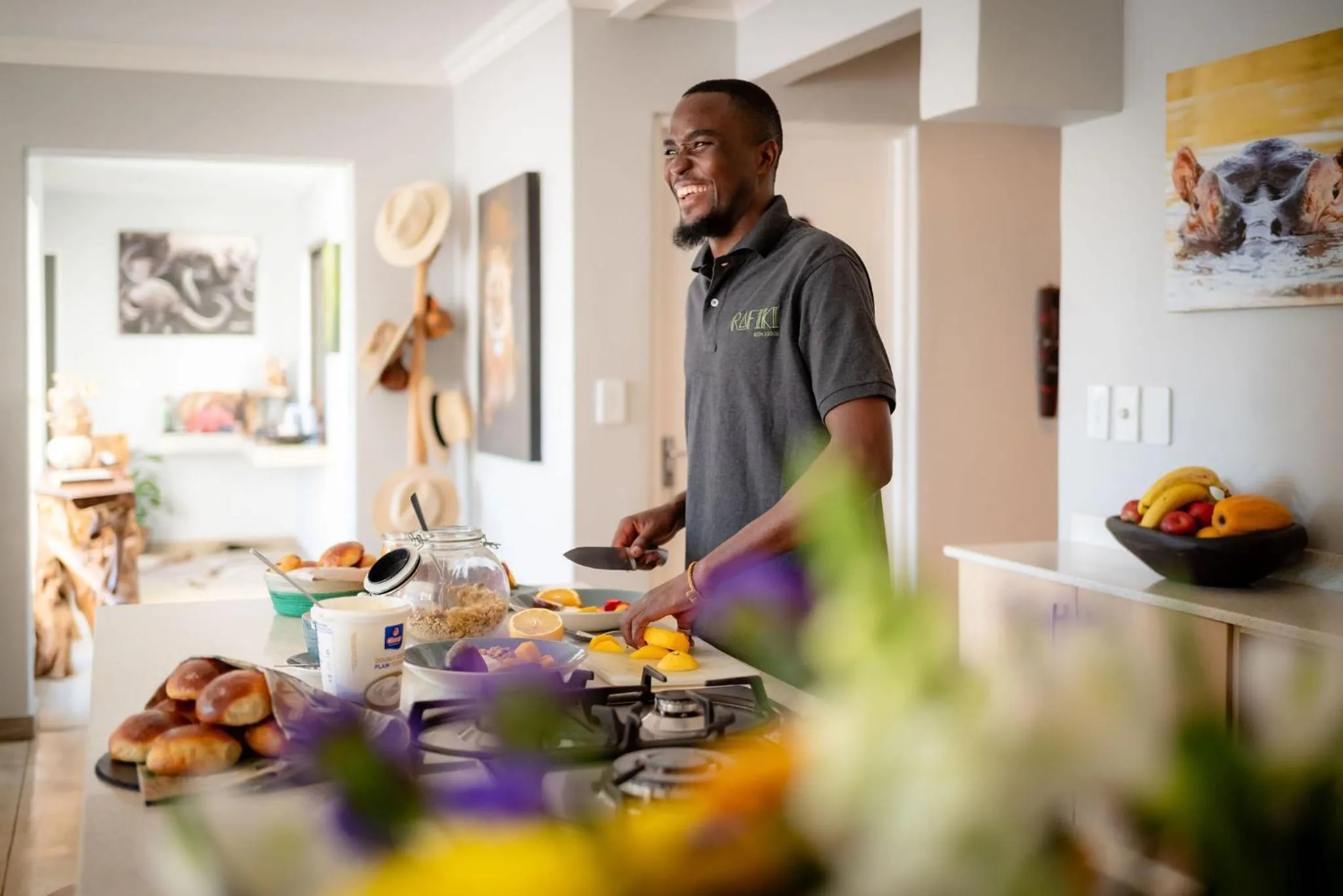Staff in Rafiki Bush Lodge