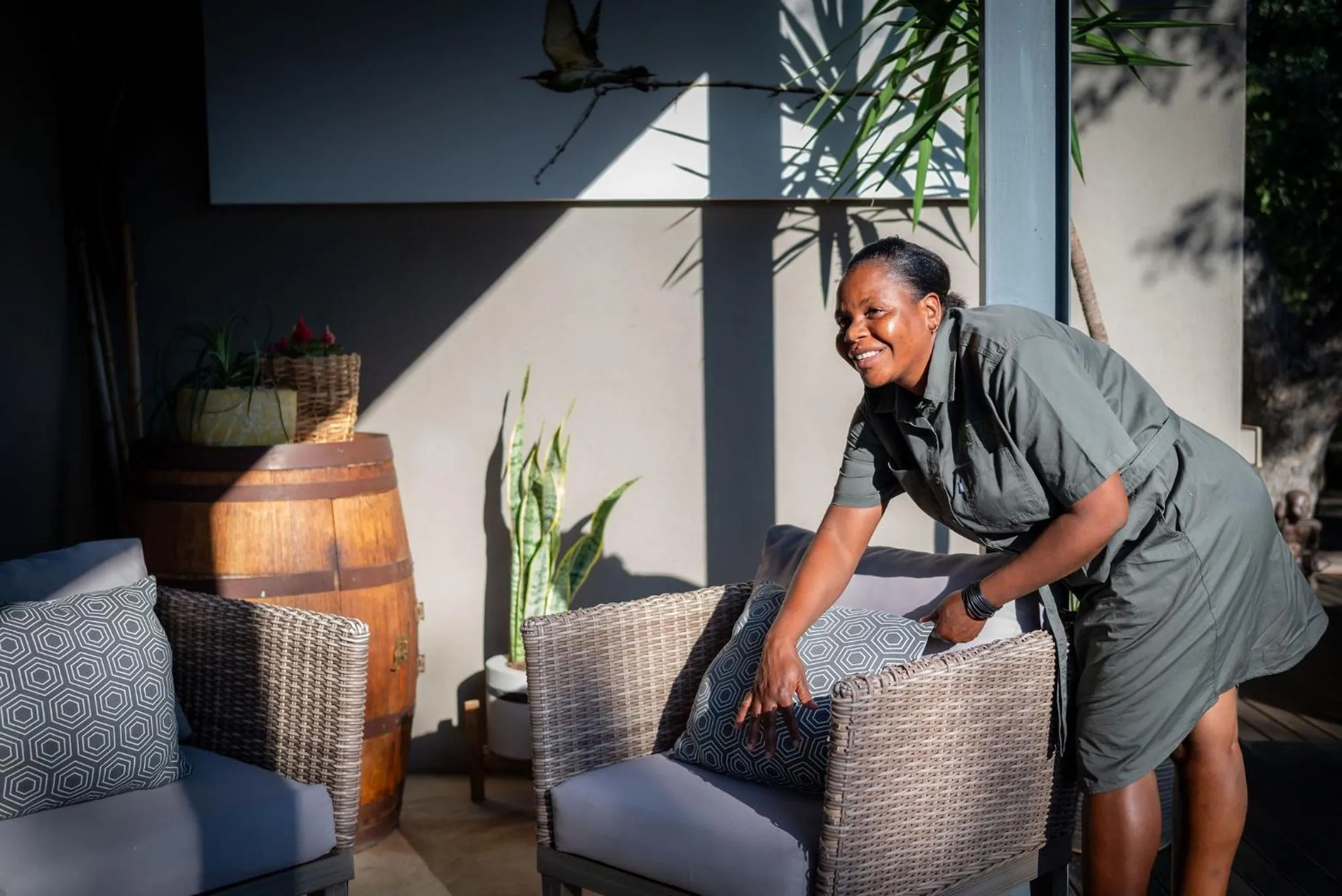 Staff in Rafiki Bush Lodge