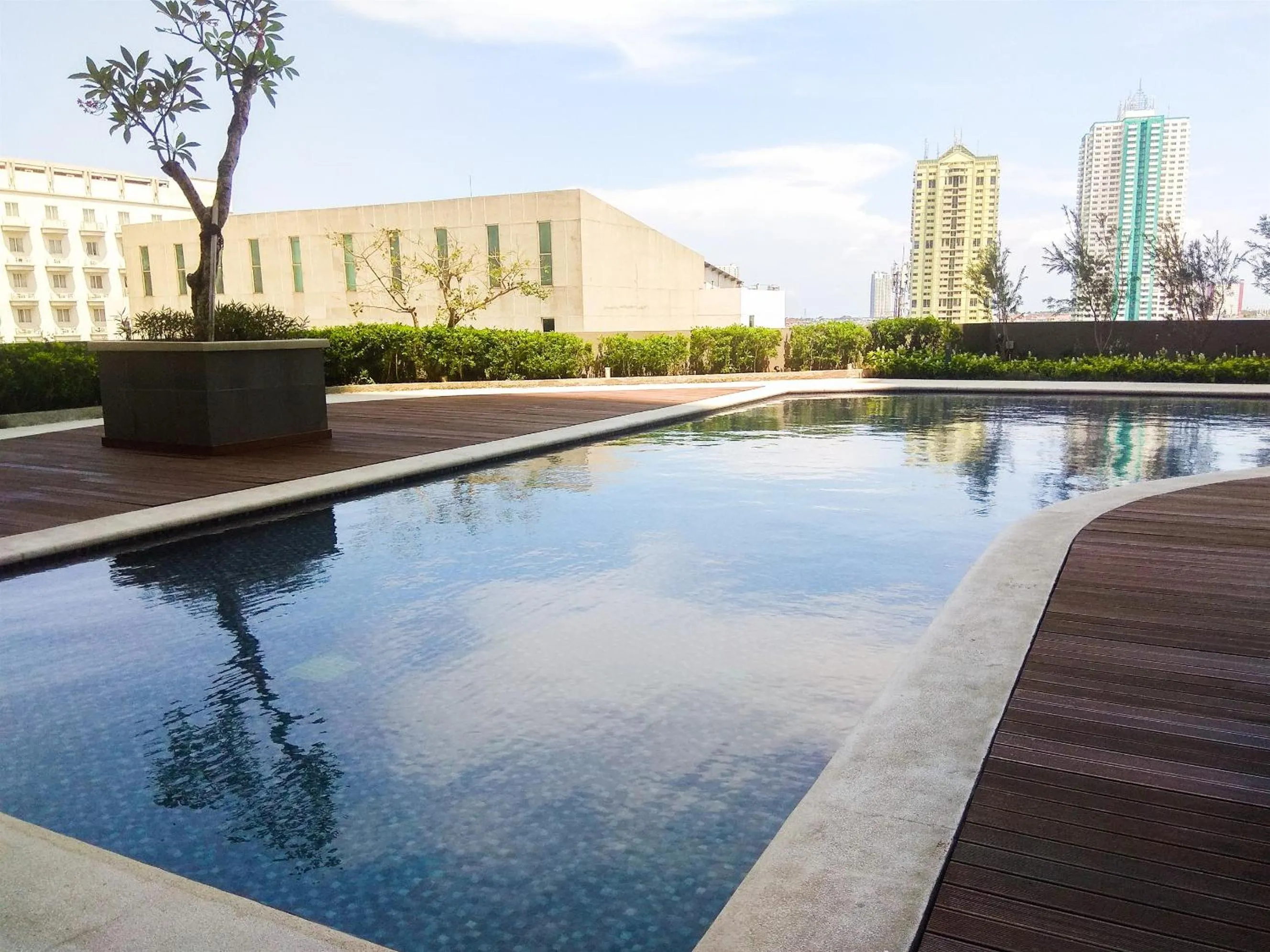 Property building in Prime Location Studio Apartment at Elpis Residence near Ancol By Travelio