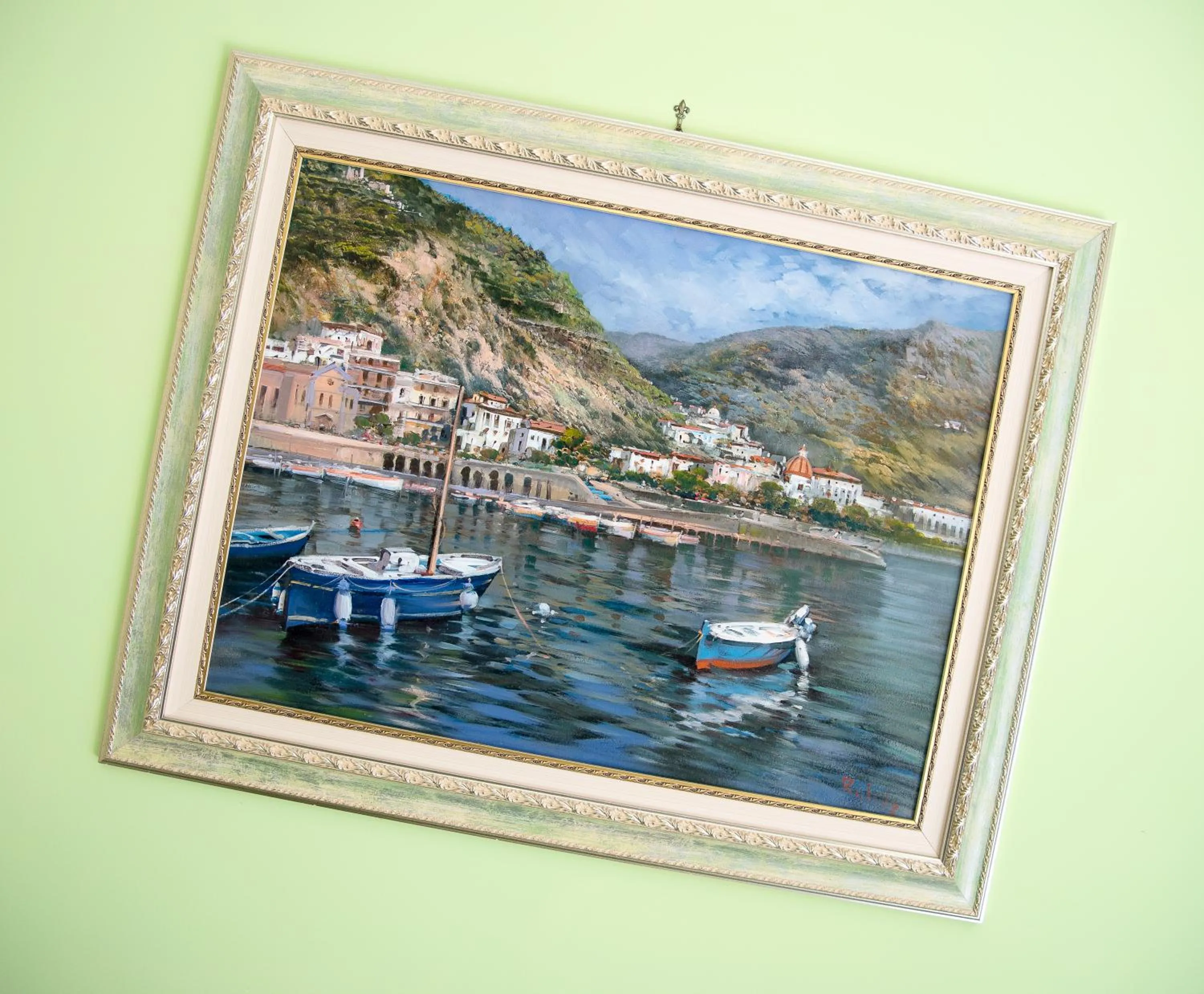 Decorative detail in La Residenza Aparthotel