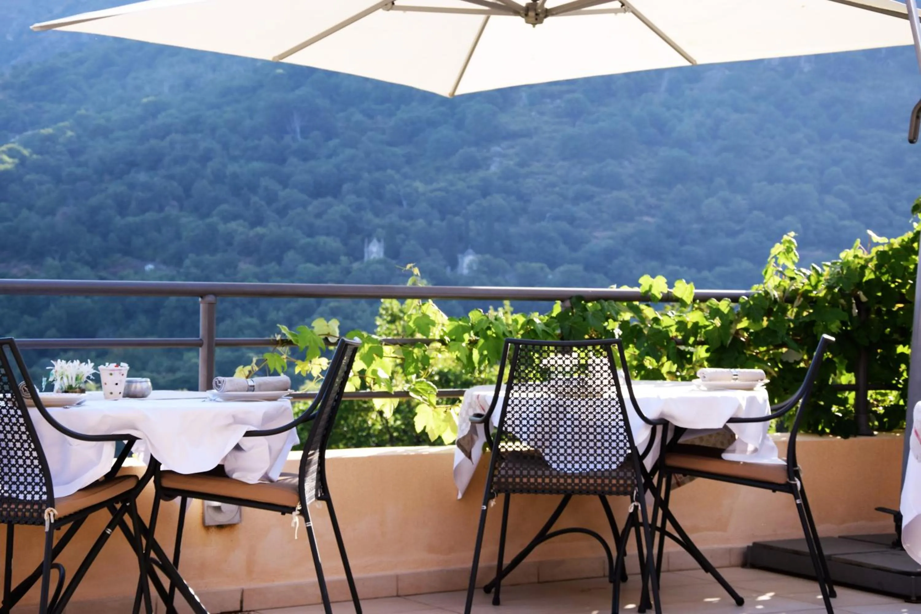 Balcony/Terrace in Cas'Anna Lidia - Hôtel De Charme