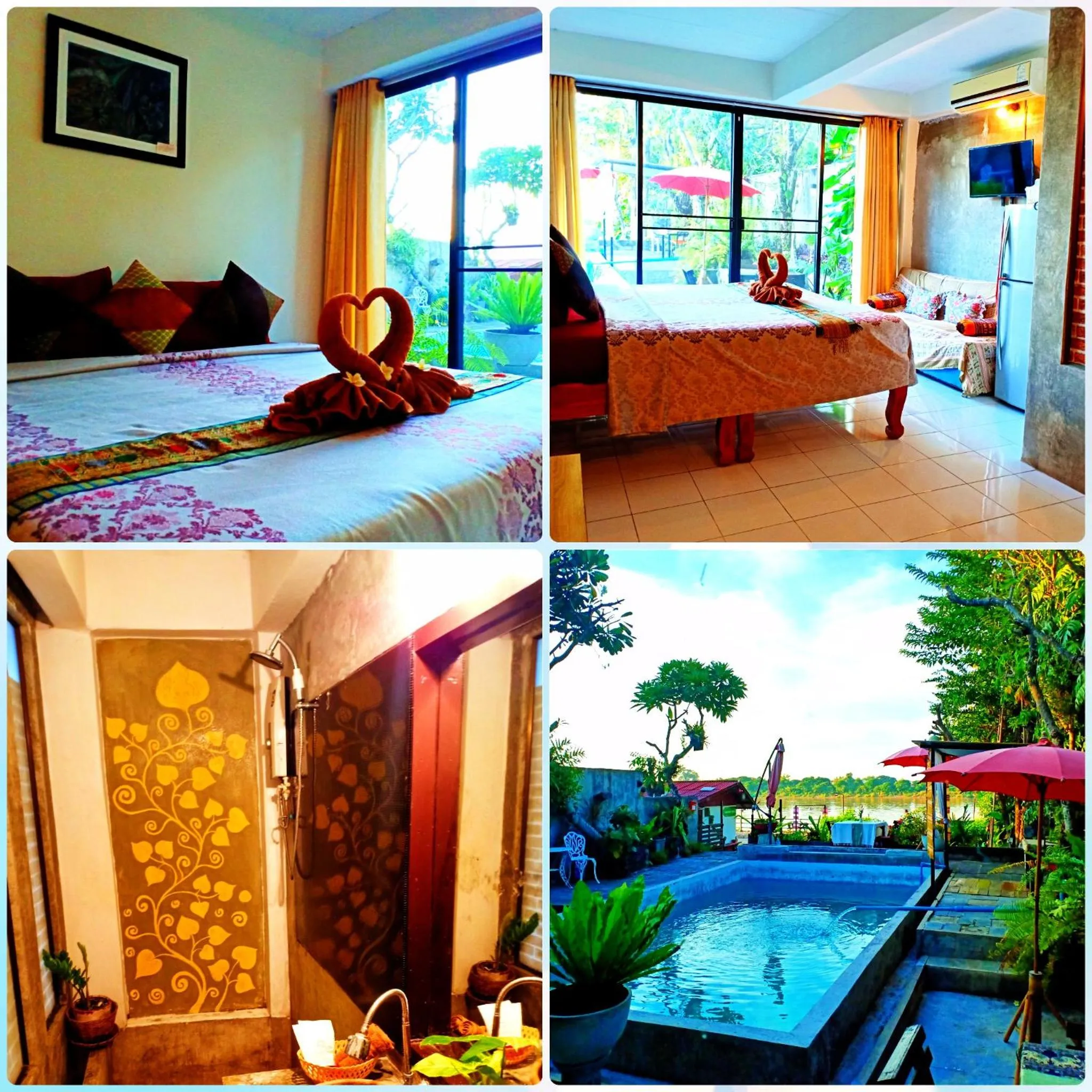 River view, Bed in Sofa Gallery Hotel