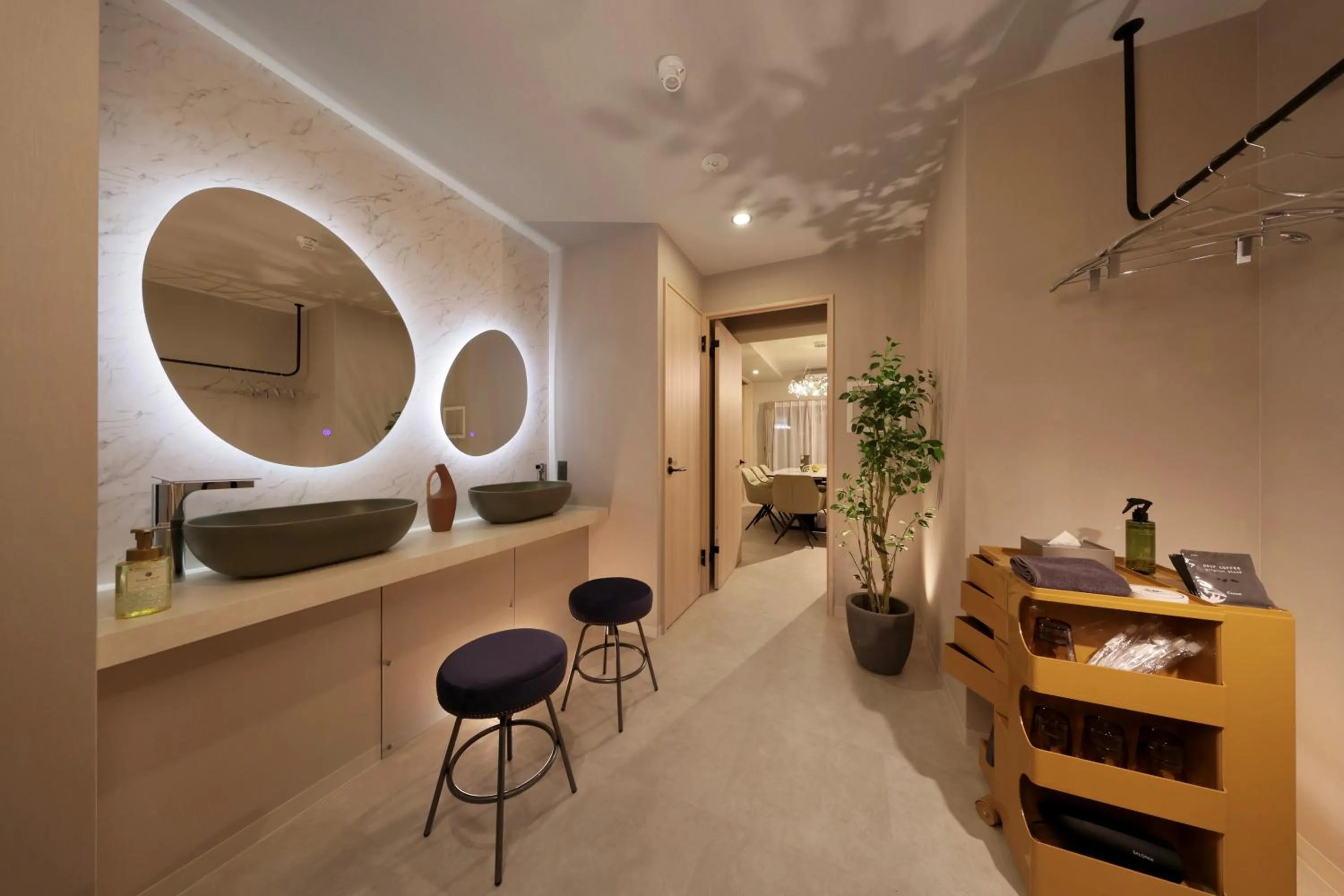 Photo of the whole room in Dotombori Crystal Hotel 3