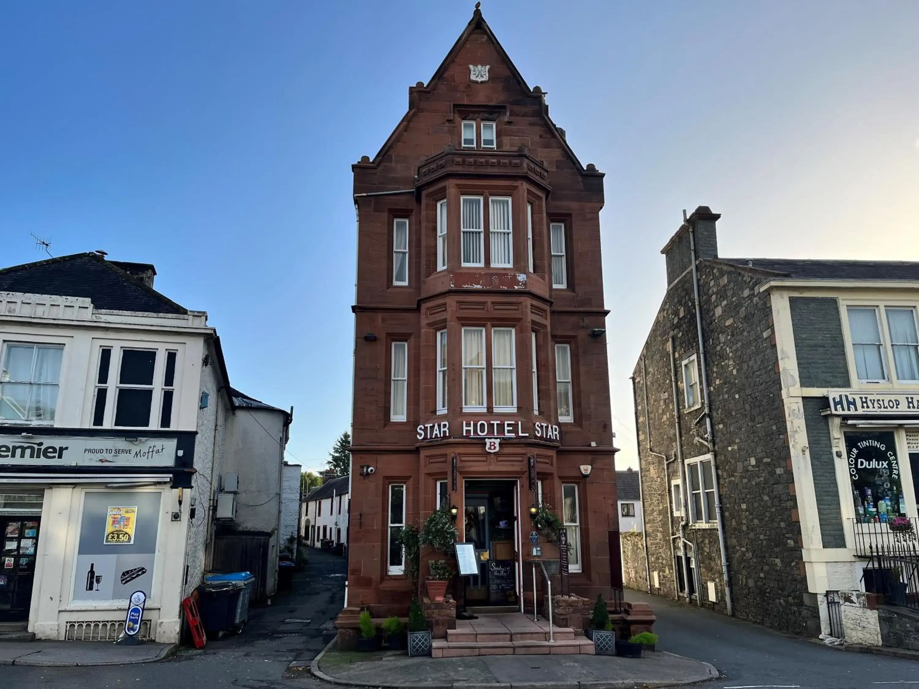 Property building in The Famous Star Hotel Moffat Property building in The Famous Star Hotel Moffat