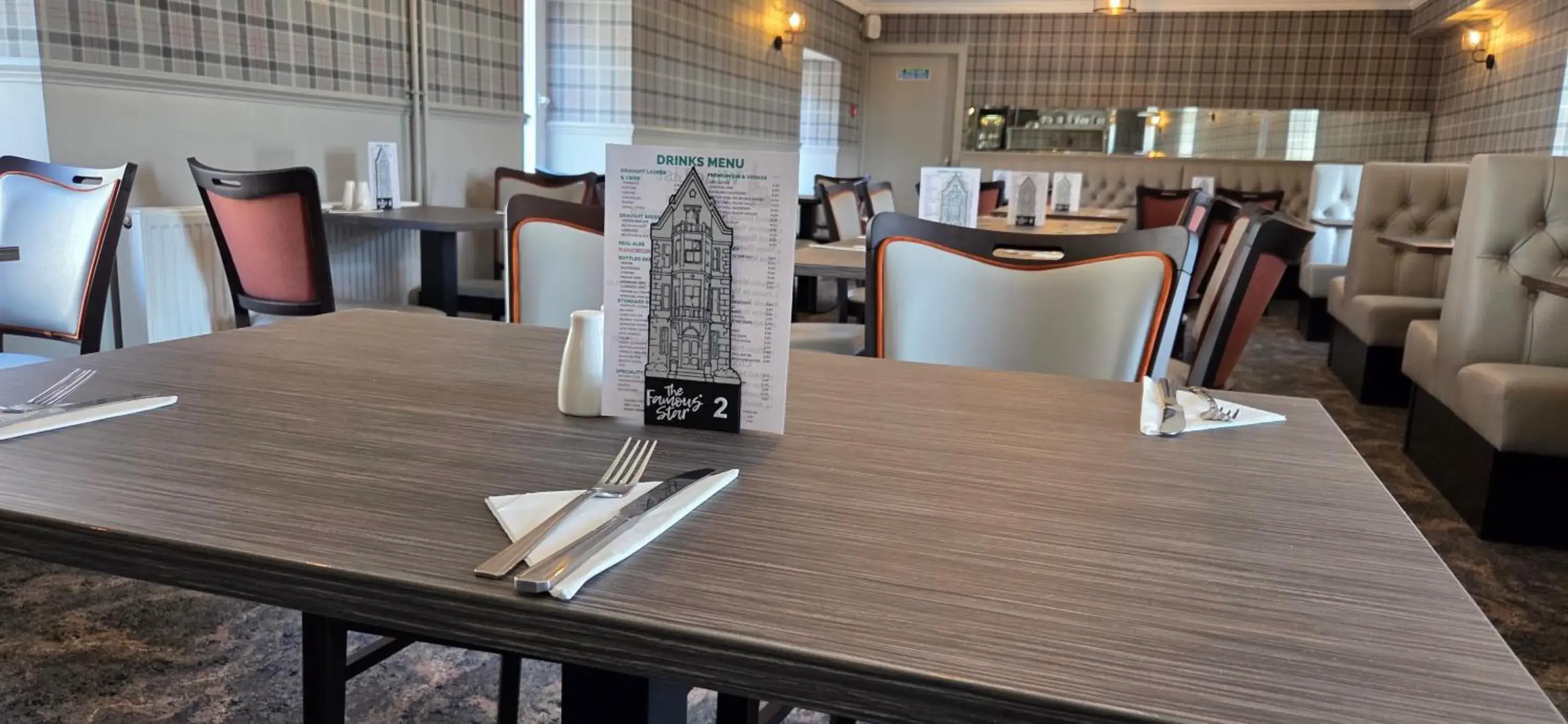 Restaurant/places to eat in The Famous Star Hotel Moffat Restaurant/places to eat in The Famous Star Hotel Moffat