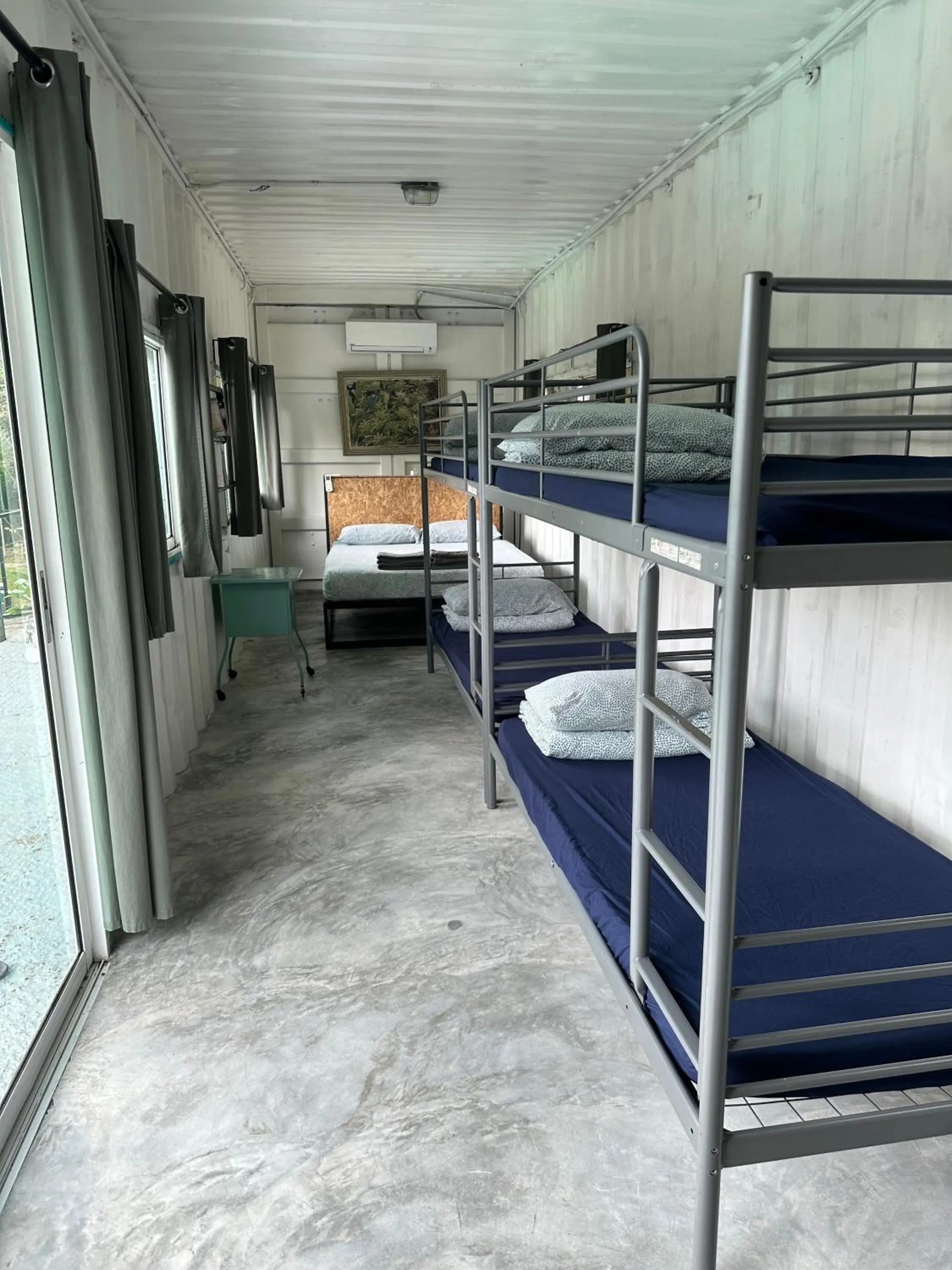 Bed in Sarang by the brook