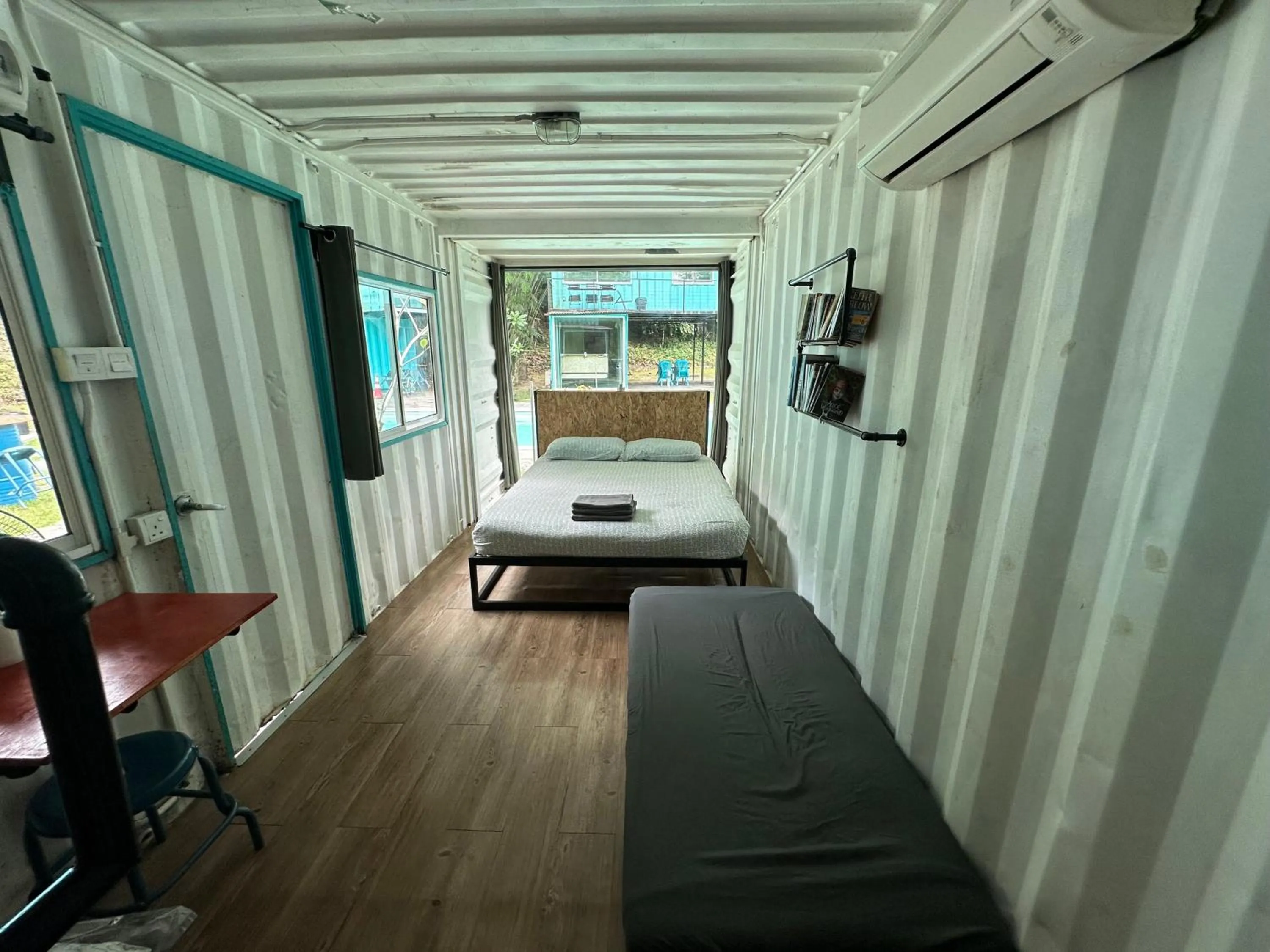 Bed in Sarang by the brook