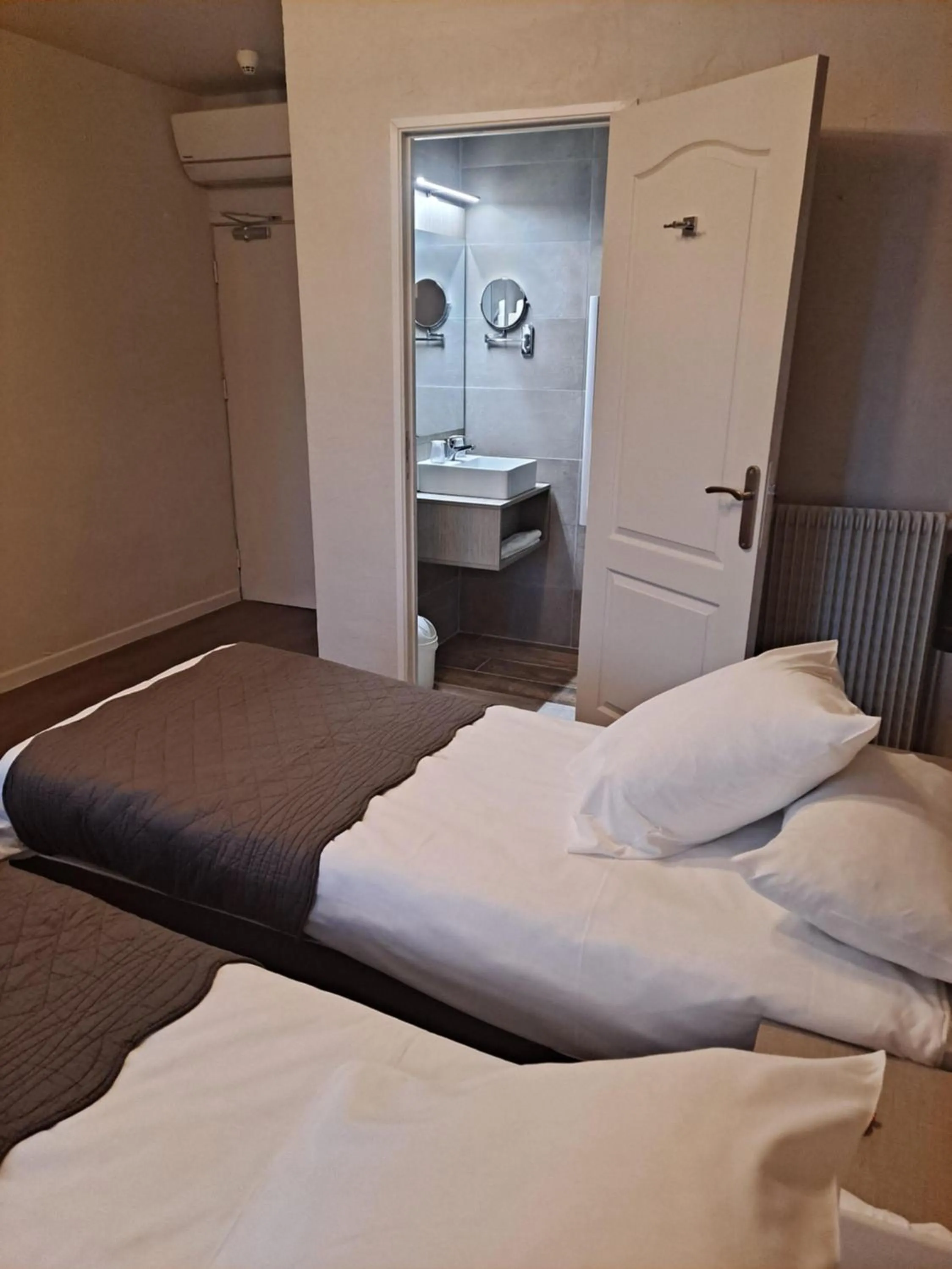 Photo of the whole room, Bed in Hôtel Du Viaduc