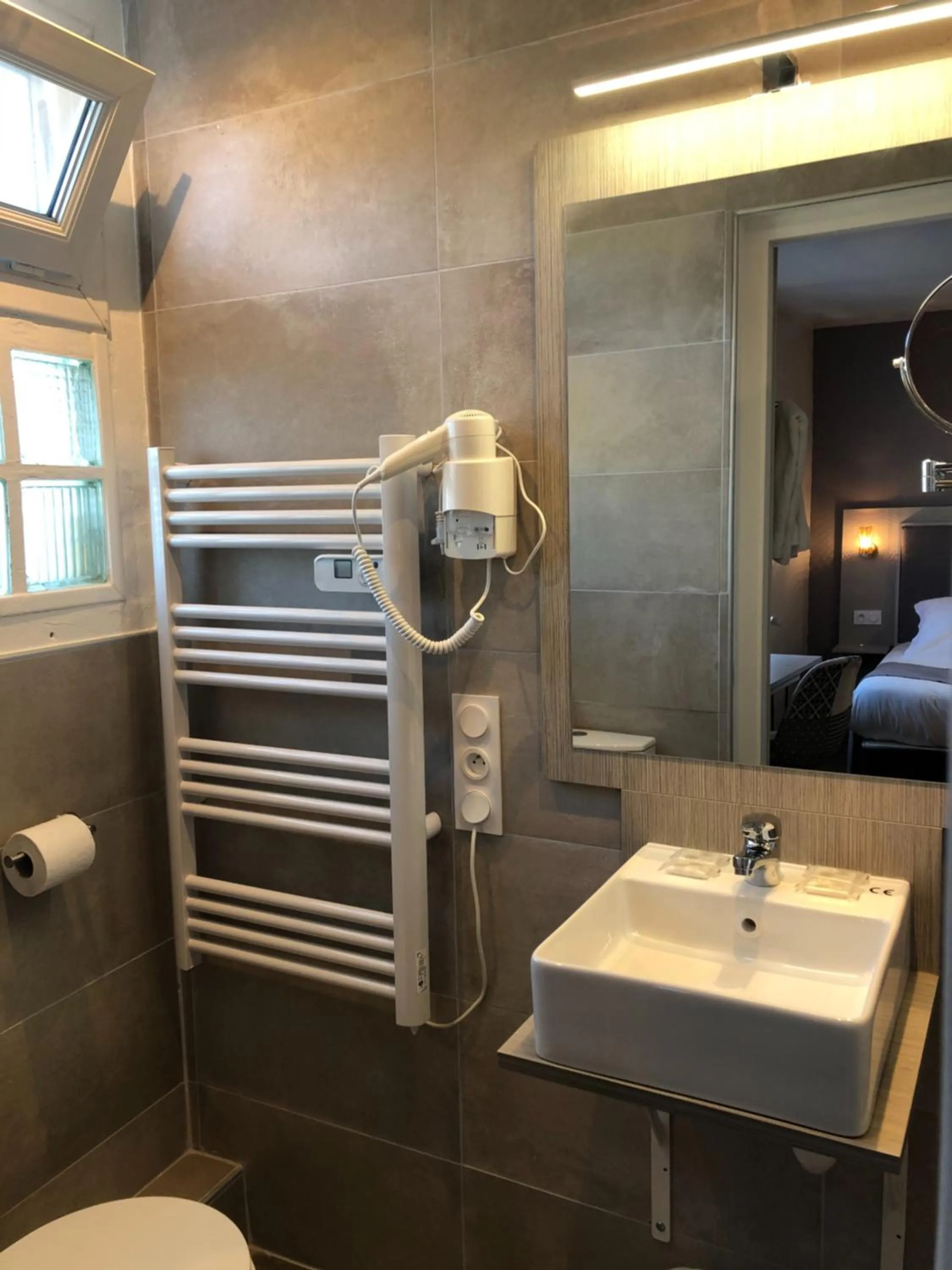 Bed in Hôtel Du Viaduc