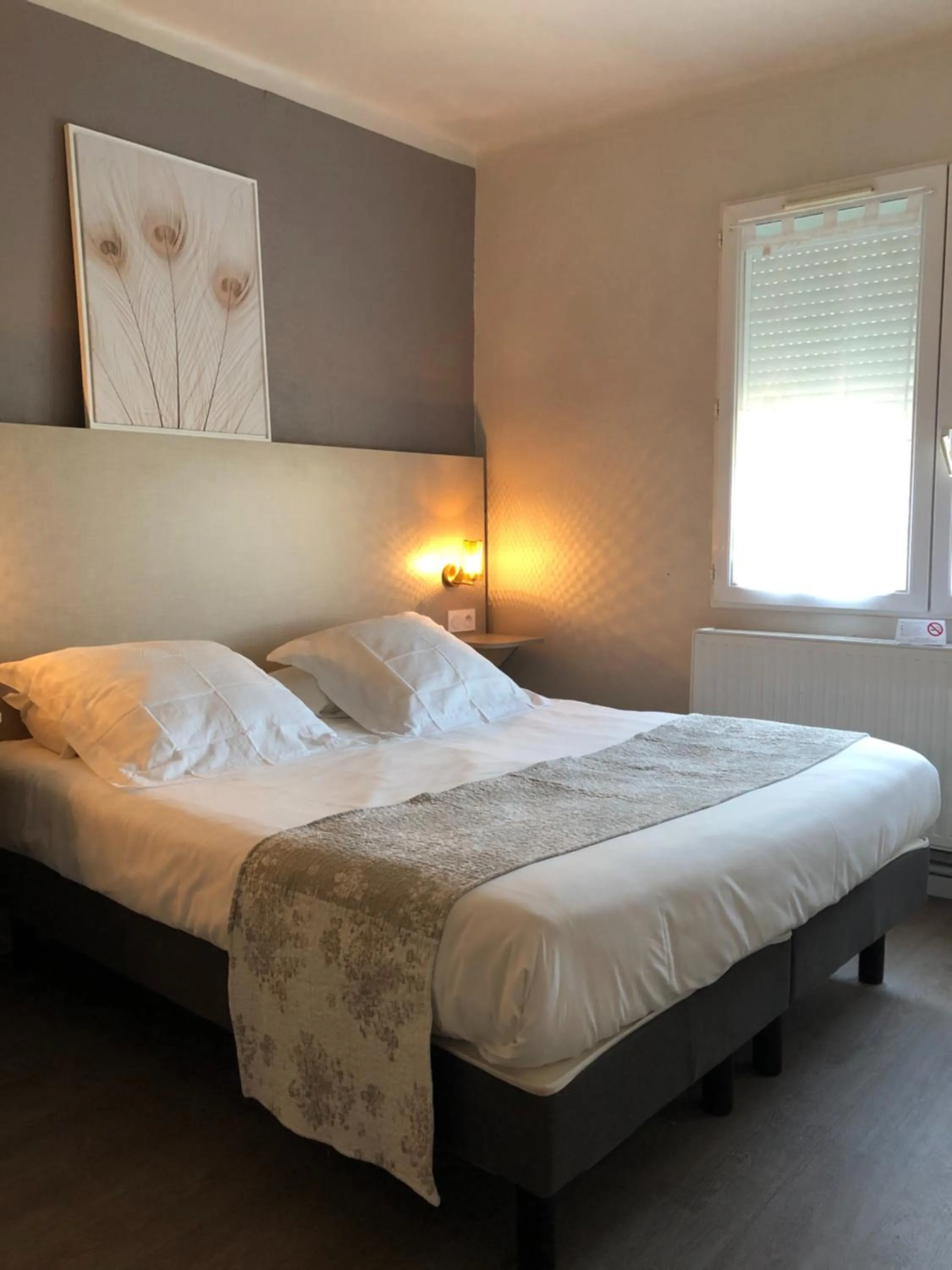 Bed in Hôtel Du Viaduc